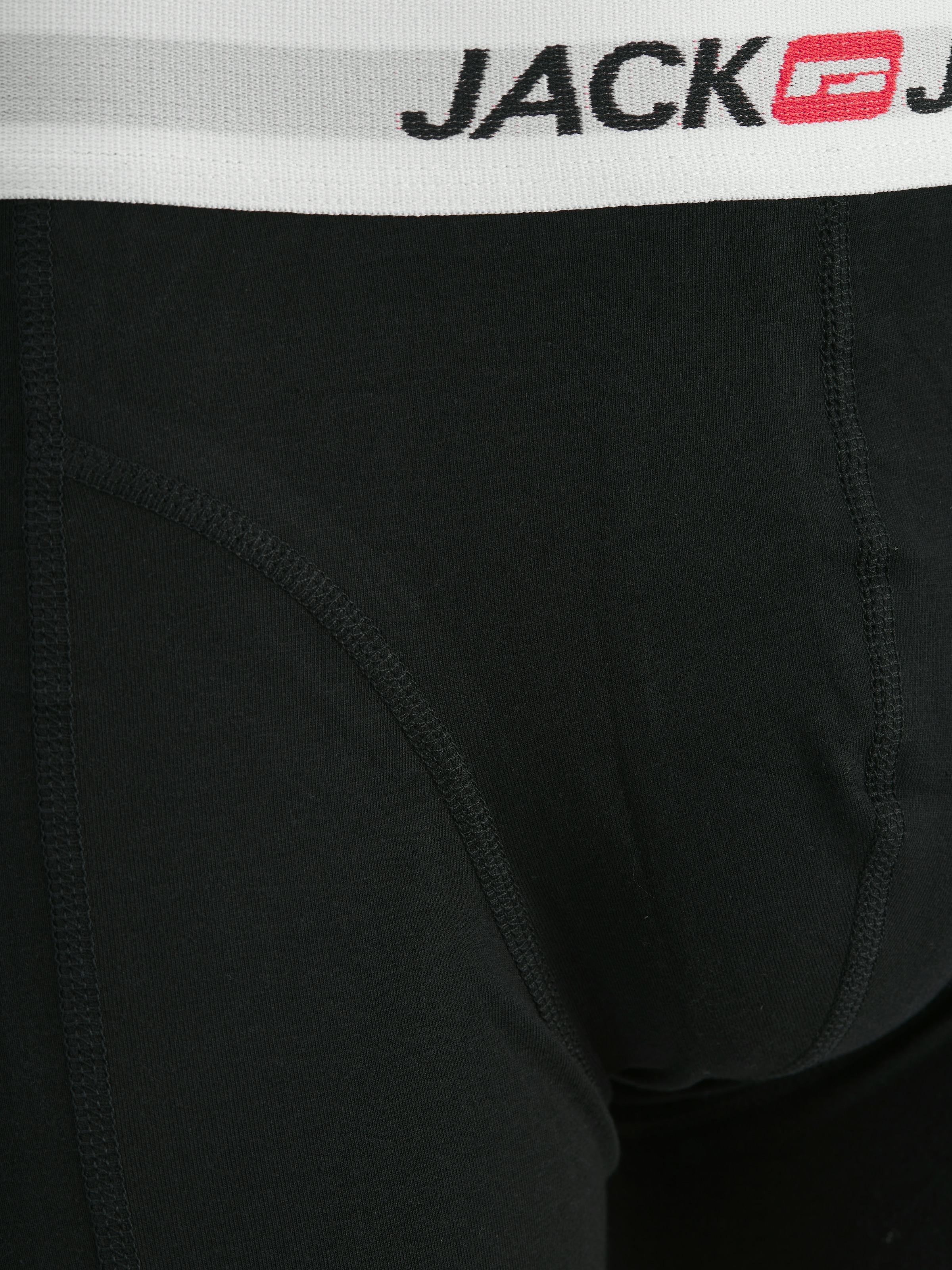 Jack & Jones Trunk »JACOLD – Boxershorts mit farbigem Bund im 6er-Pack«, (Packung, 6 St.), Druck, modisch, regular fit, Jersey