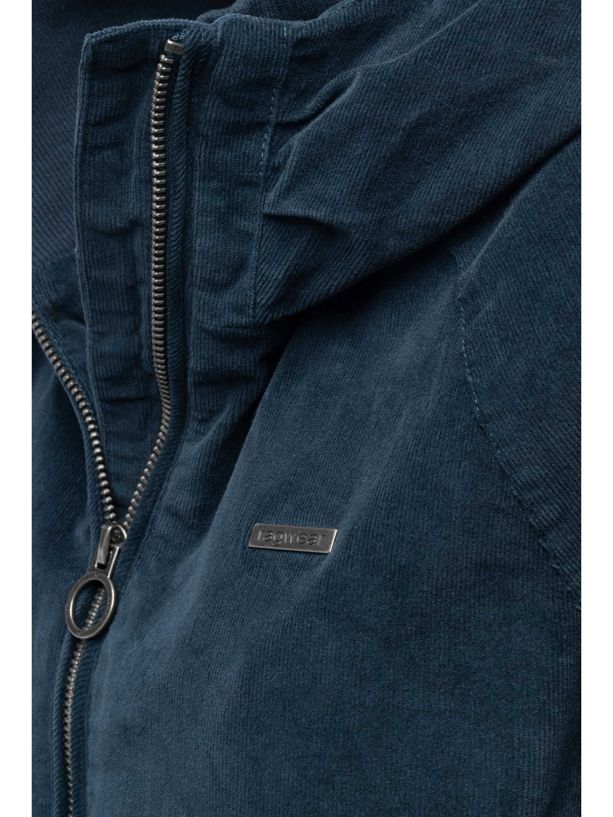 Ragwear Bomberjacke »Bomberjacke Dizzie Cordy YOUMODO« mit Kapuze Cordjacke mit verstellbarer Kapuze