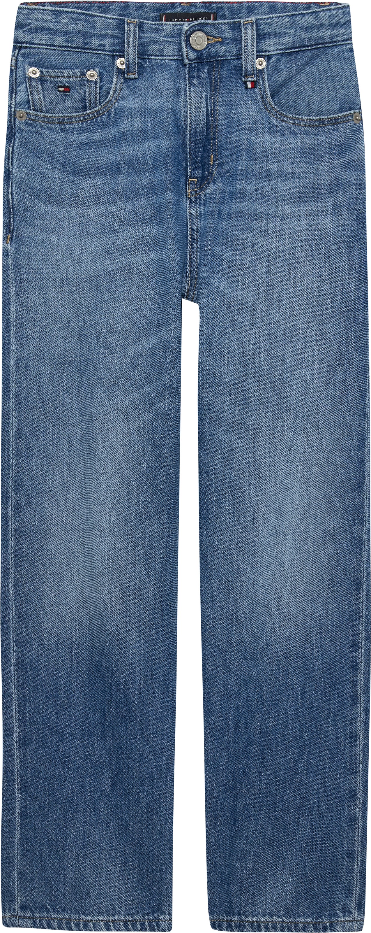 Tommy Hilfiger Gerade Jeans »SKATER MID BLUE DENIM«, Kinder bis 16 Jahre
