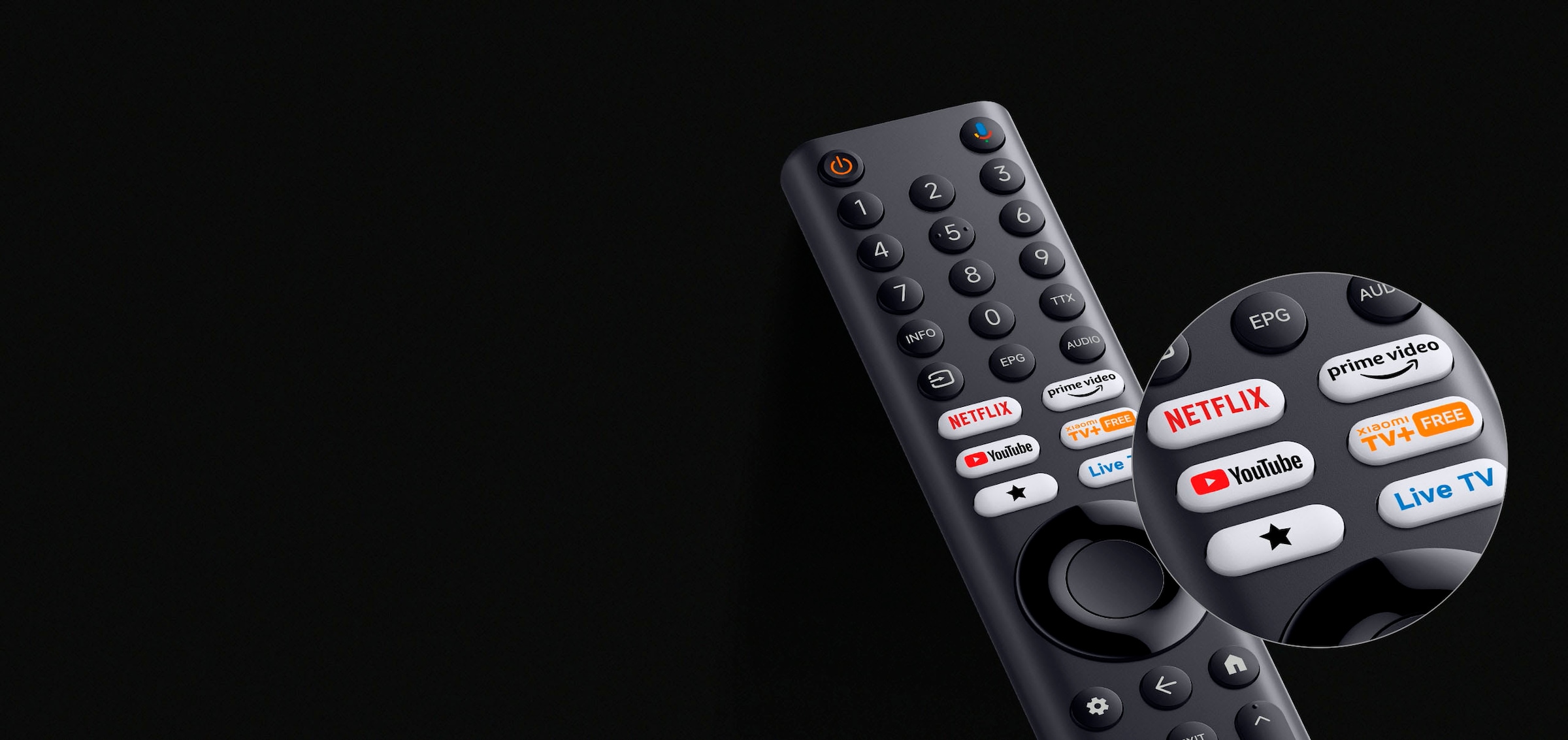 Xiaomi QLED Mini LED-Fernseher »L55MB-SEU« 138 cm/55 ″ Smart-TV