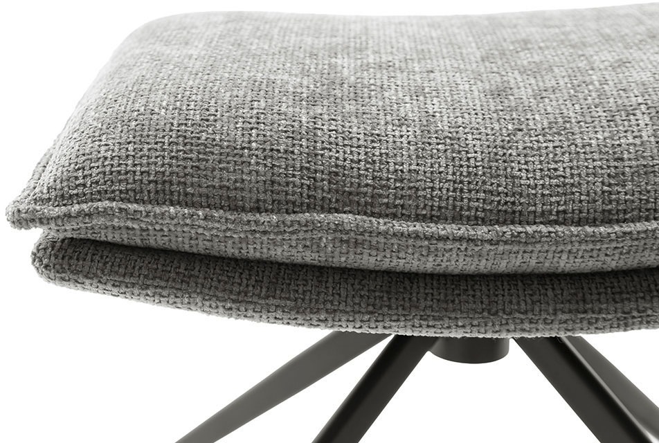 MCA furniture Loungesessel »PARKER Drehstuhl mit Armlehnen«, (Set, 2 St.), 360° drehbar mit Nivellierung