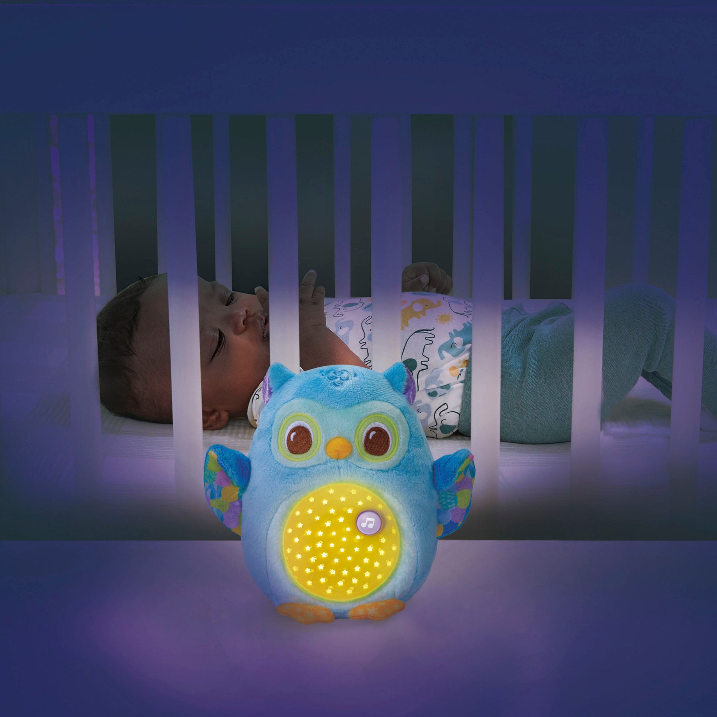 Vtech® Kuscheltier »Vtech Baby, Leuchtende Plüscheule«, mit Licht- und  Soundeffekt bei