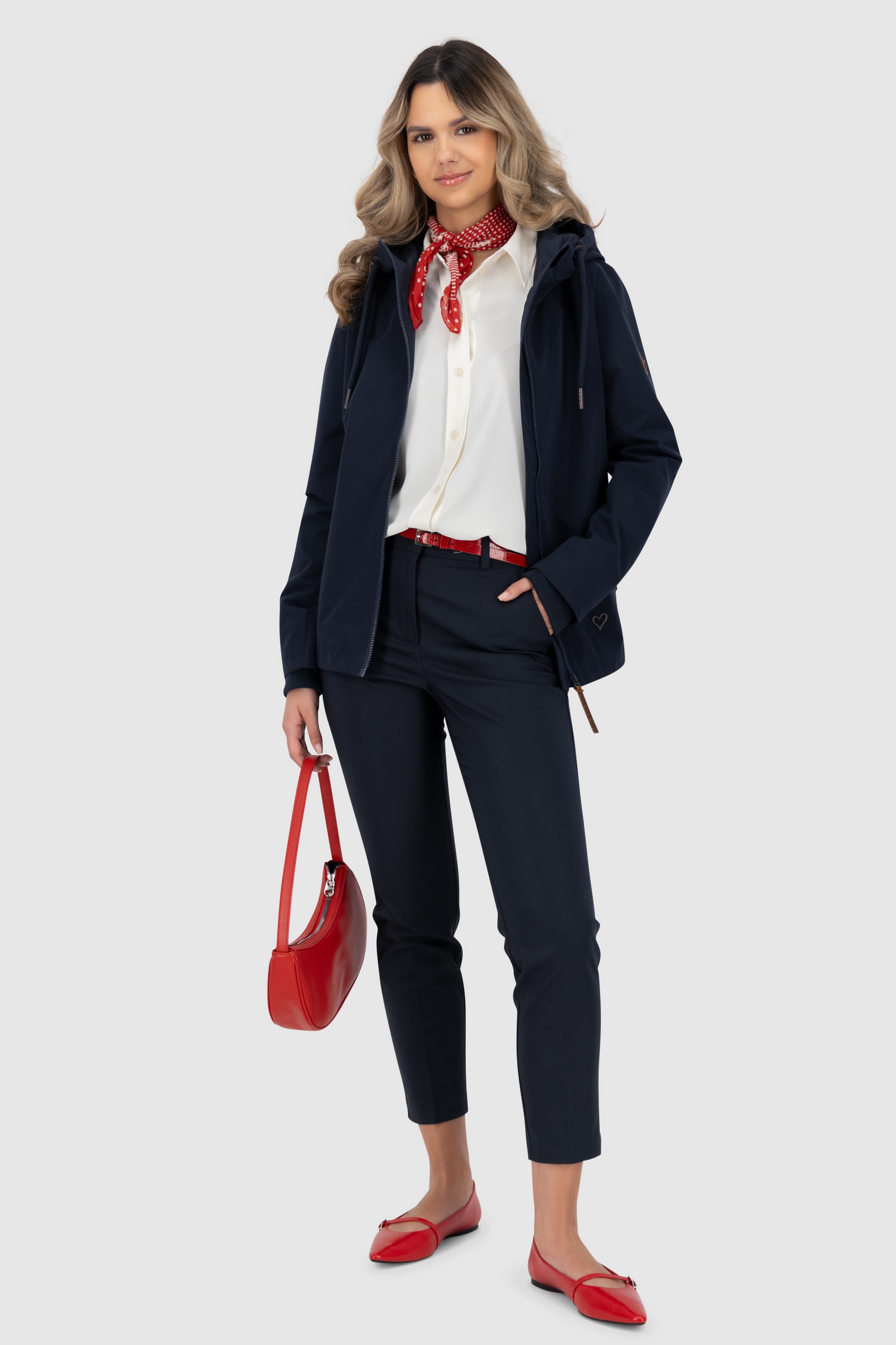 Alife & Kickin Outdoorjacke »BEEKEAKA« mit Kapuze