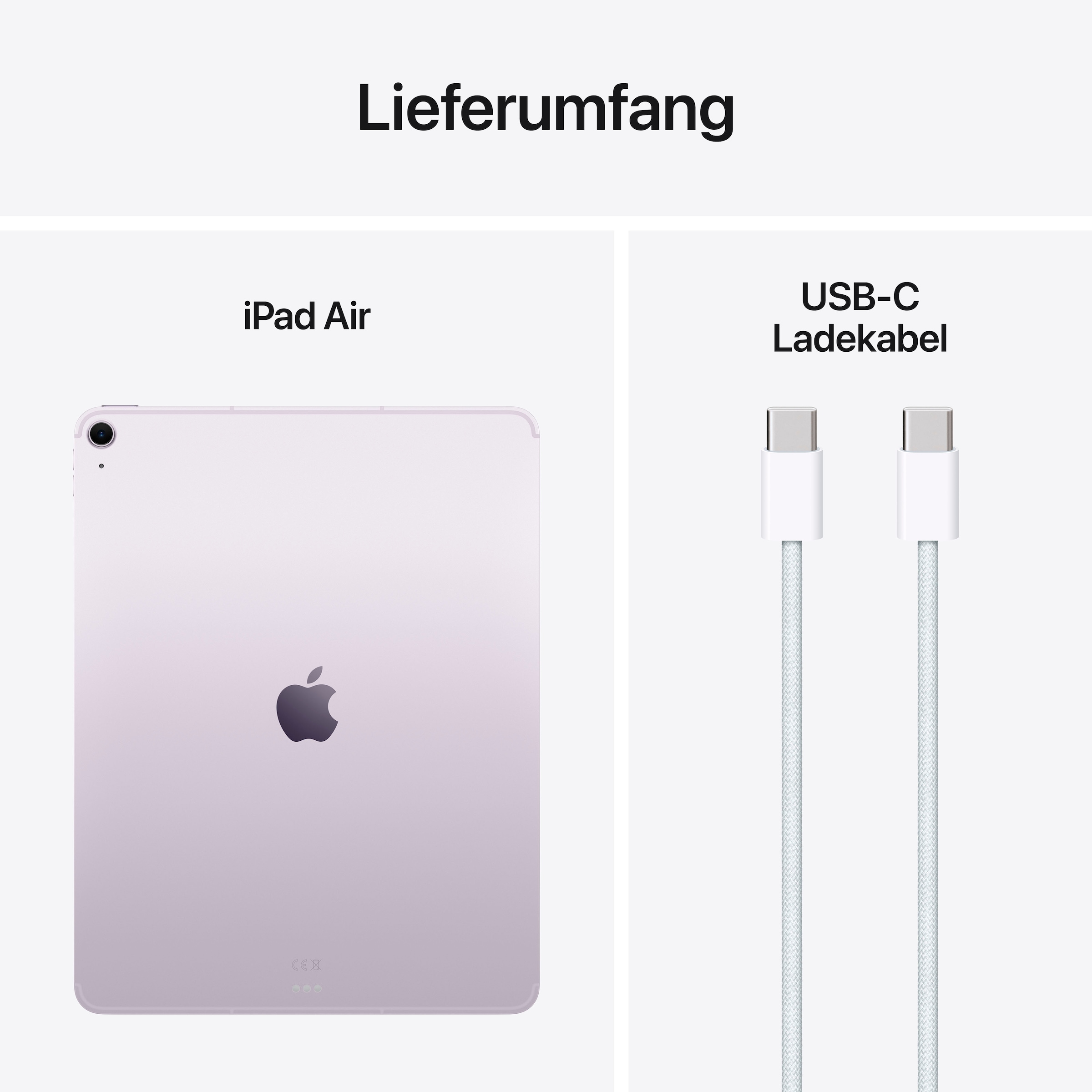 Apple Tablet »13" iPad Air Wi-Fi + Cellular (2025)«, (32,78 cm / 12,9 Zoll), iPadOS, 5G,)