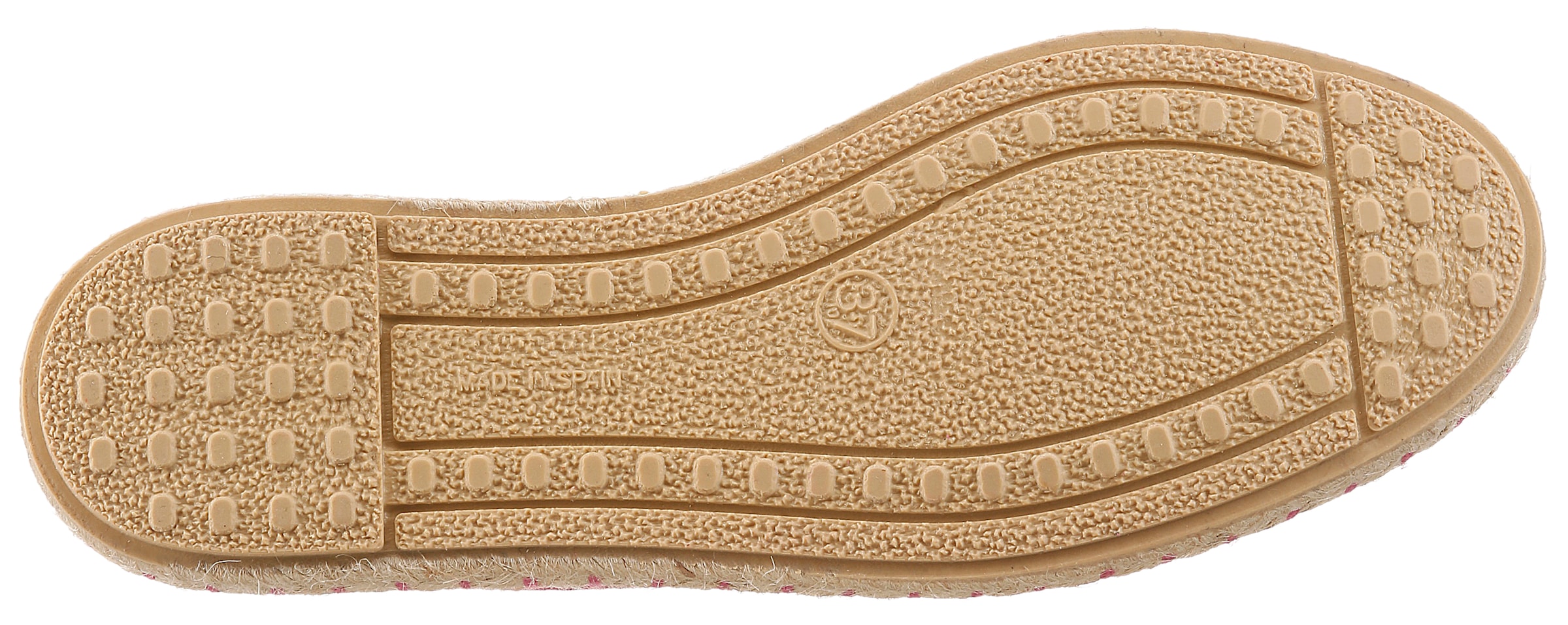 VERBENAS Espadrille »CARMEN SERRAJE«  , Schlupfschuh, Sommerschuh, Loafer mit typischem Jute-Rahmen
