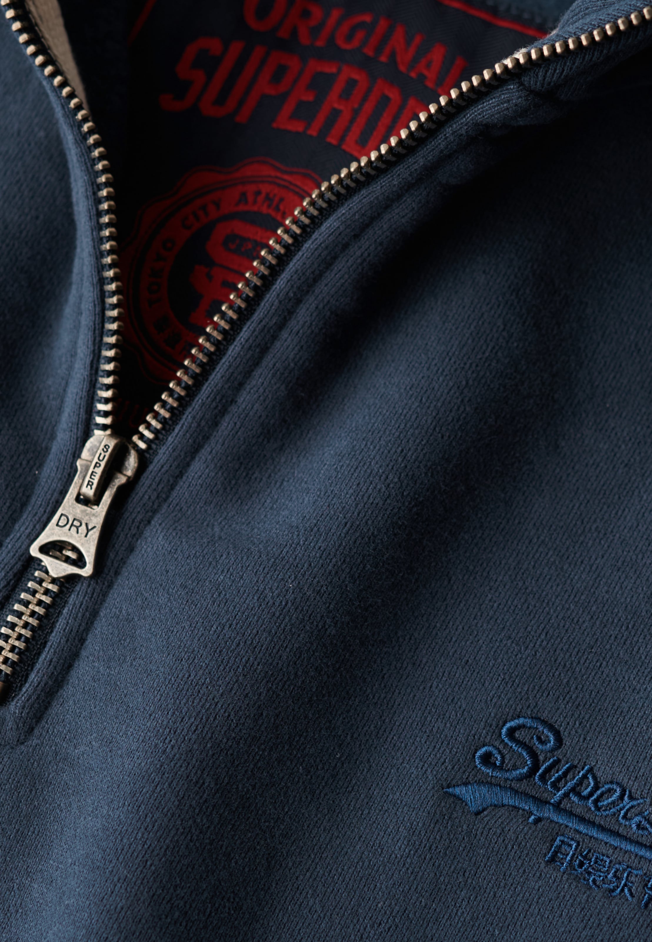 Superdry Sweatshirt »ESSENTIAL LOGO HENLEY«