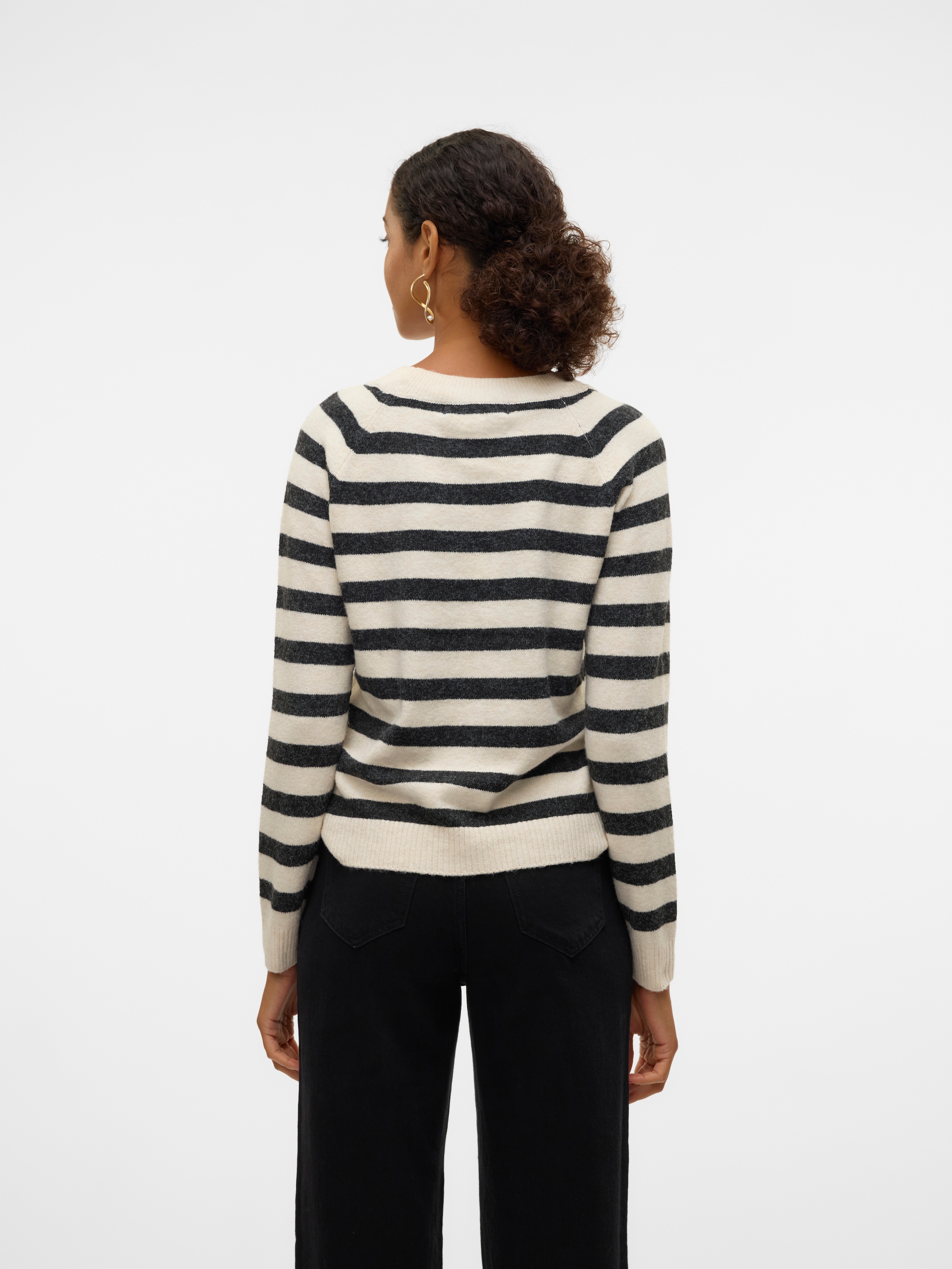 Vero Moda Rundhalspullover »VMDOFFY LS O-NECK BLOUSE GA NOOS«