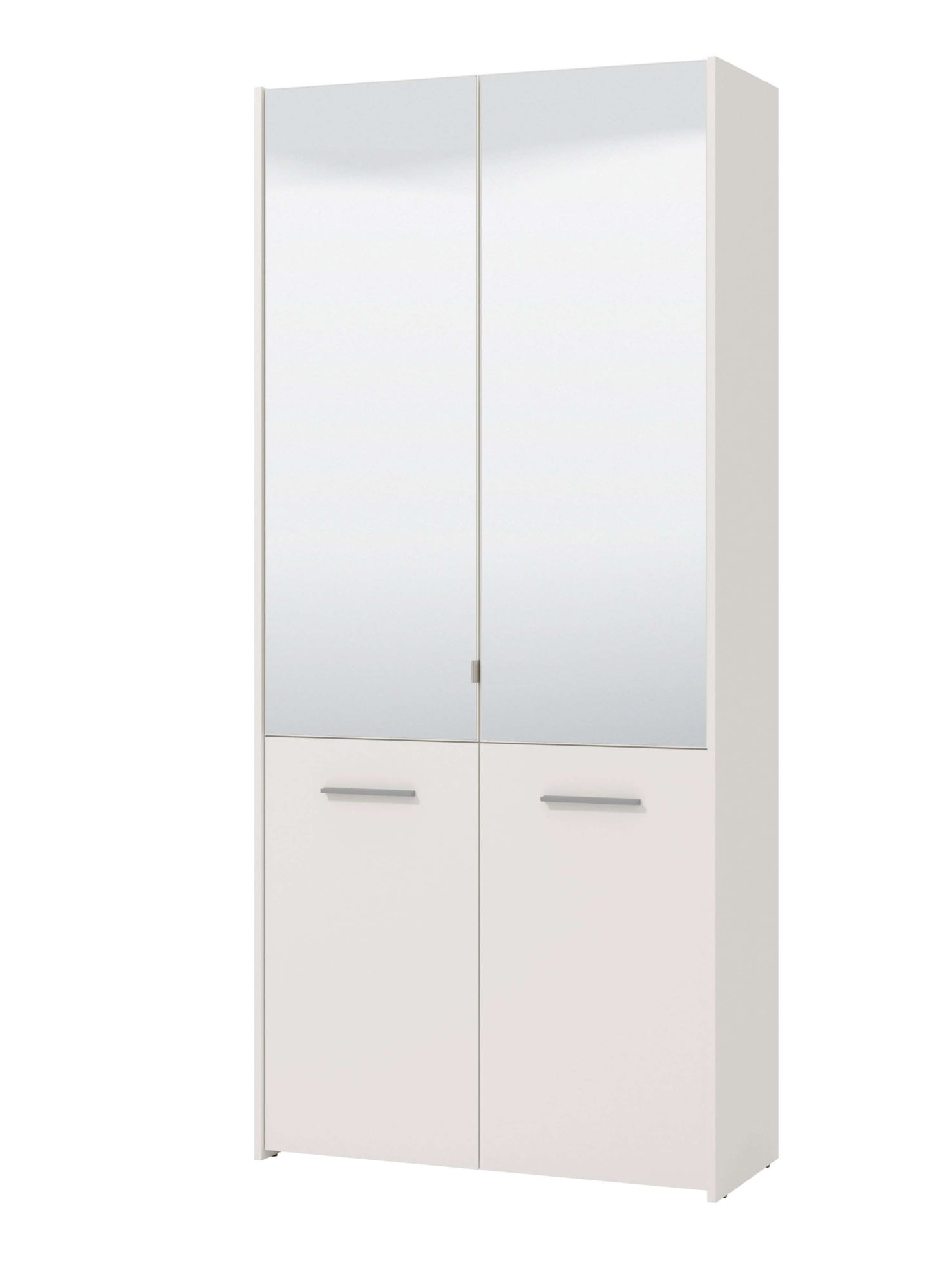 INOSIGN Schuhschrank »Menorca Schuhkommode, Lagerschrank, Schuhregal, Breite 90 cm« mit vier Türen, in modernen und eleganten Farben, mit zwei Spiegeln