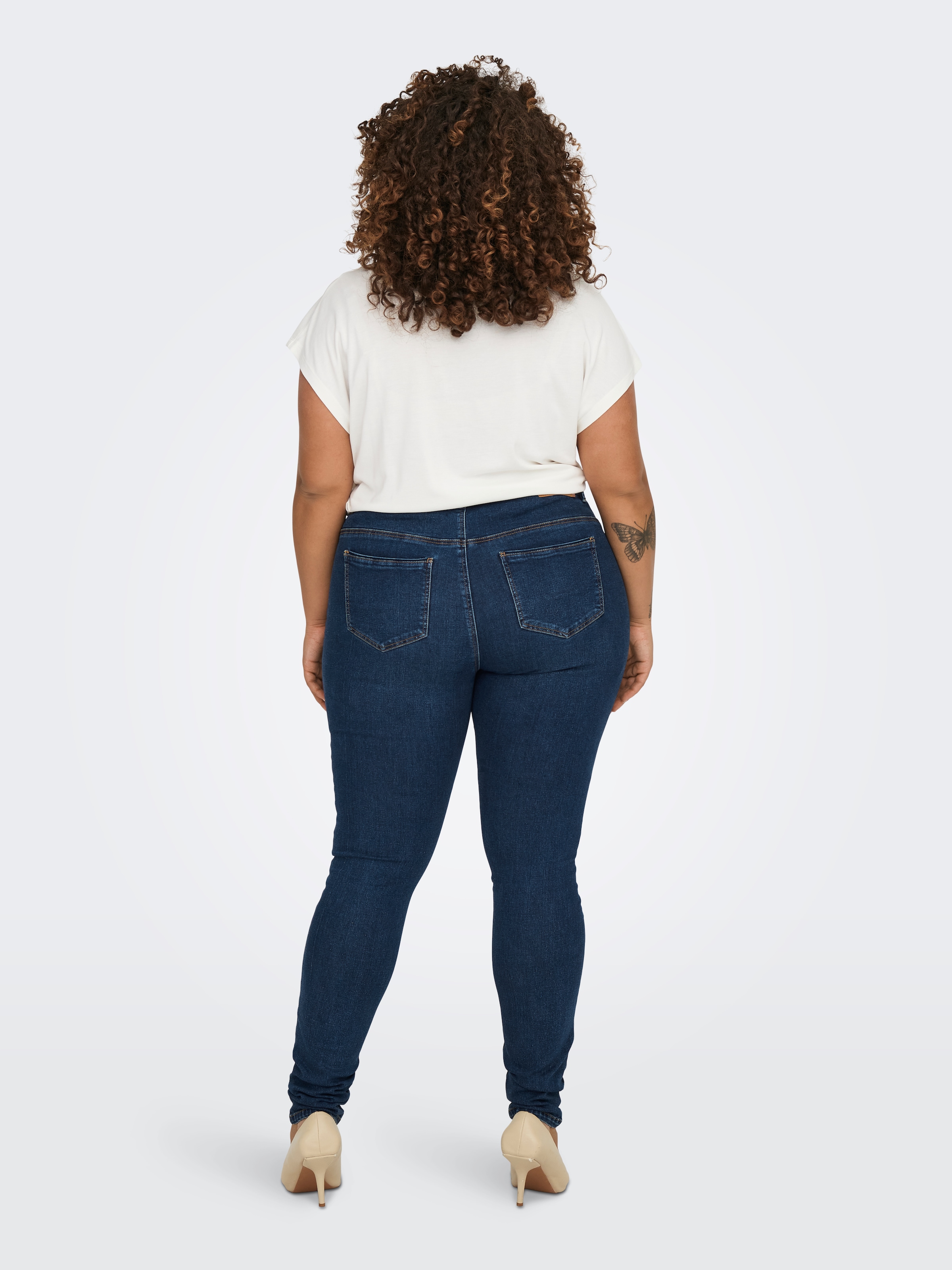 ONLY CARMAKOMA Skinny-fit-Jeans »CARSALLY MID SKINNY DNM BJ581«
