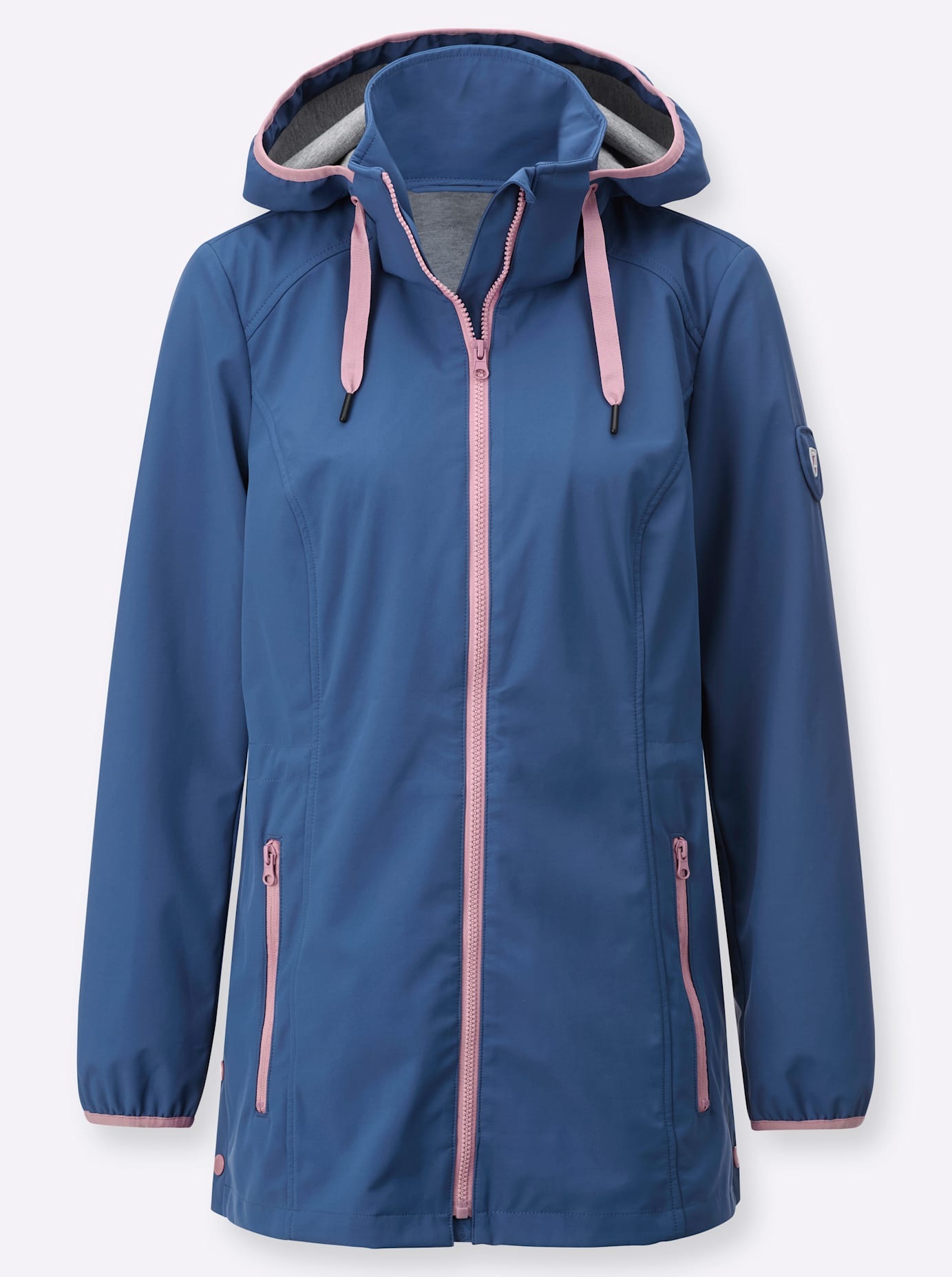 Casual Looks Softshelljacke, mit Kapuze