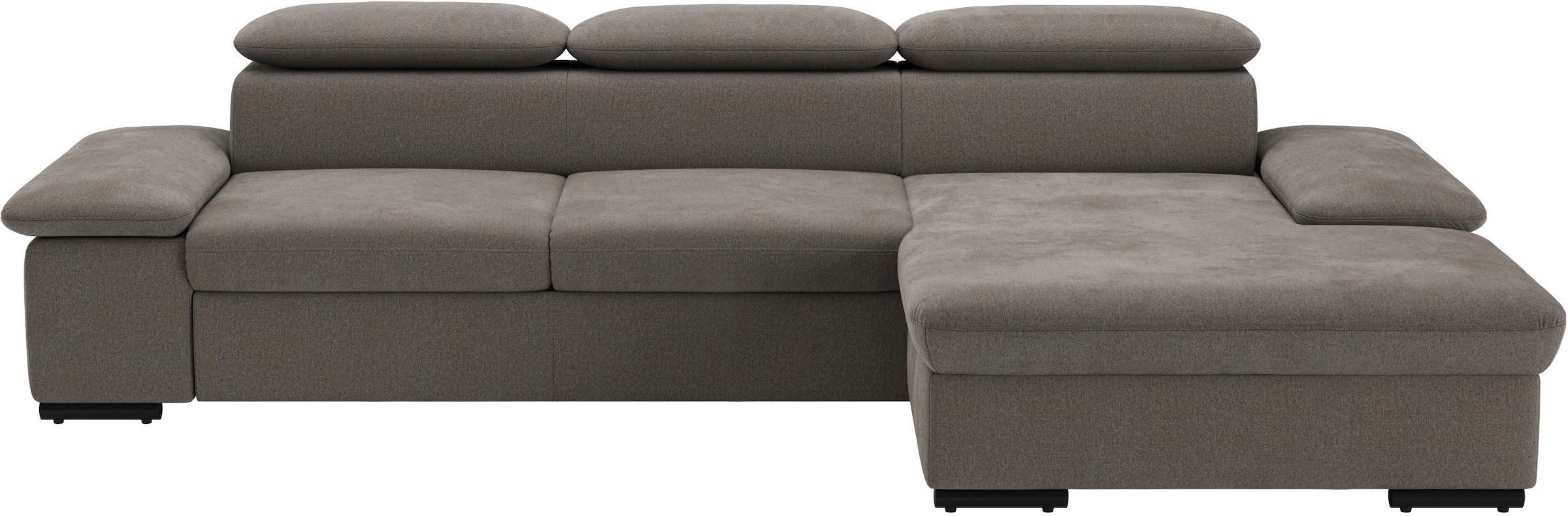 sit&more Ecksofa »Alcudia L-Form«, wahlweise mit Bettfunktion