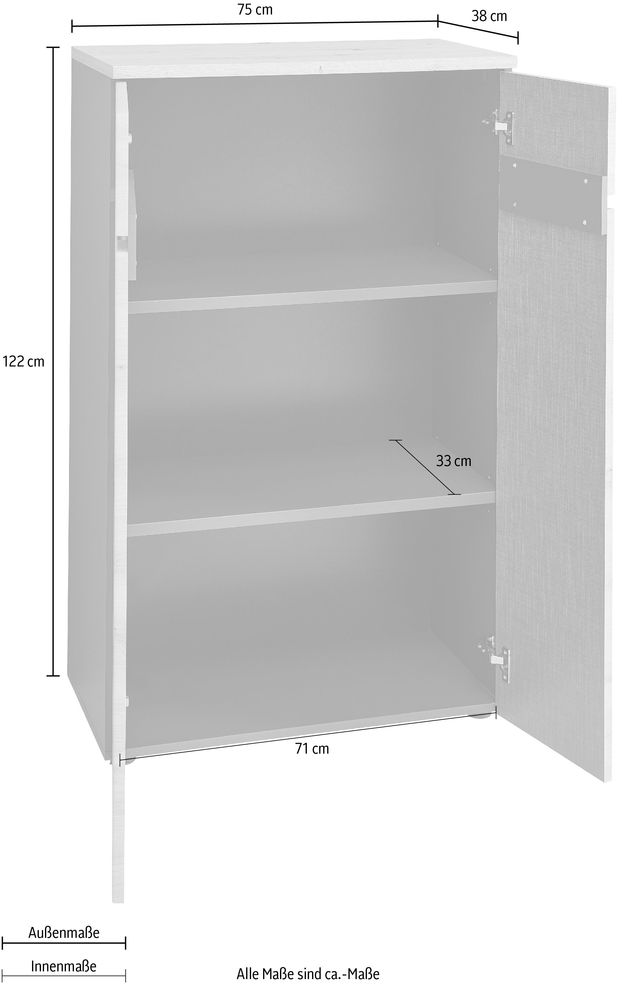 Innostyle Aktenschrank, (1 St.)