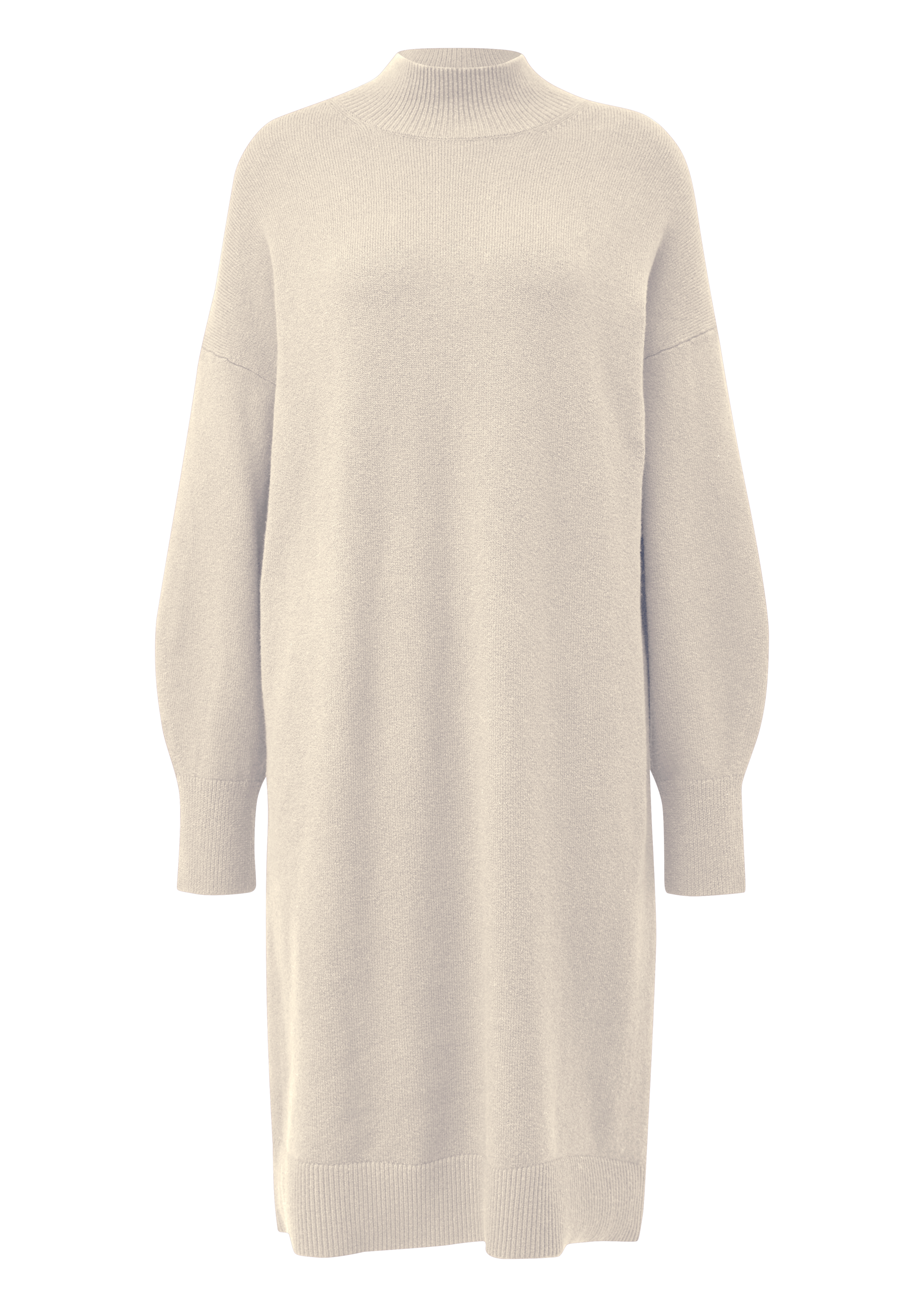 s.Oliver Strickkleid, in 3/4 Länge - mit Stehkragen