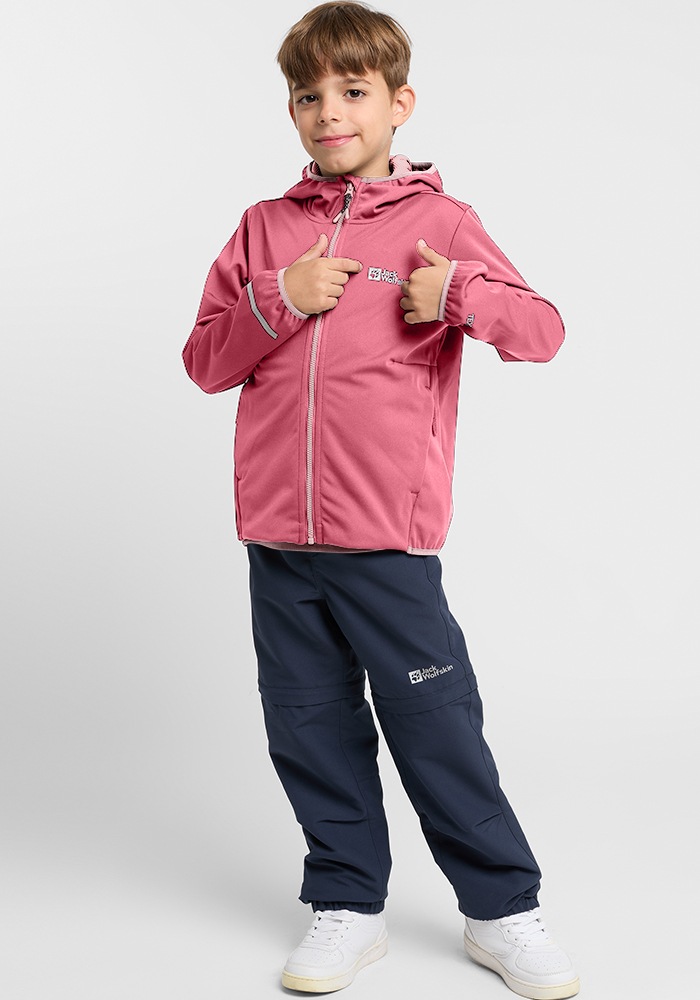 Jack Wolfskin Outdoorjacke »FELDBERG HOODED JKT K« mit Kapuze