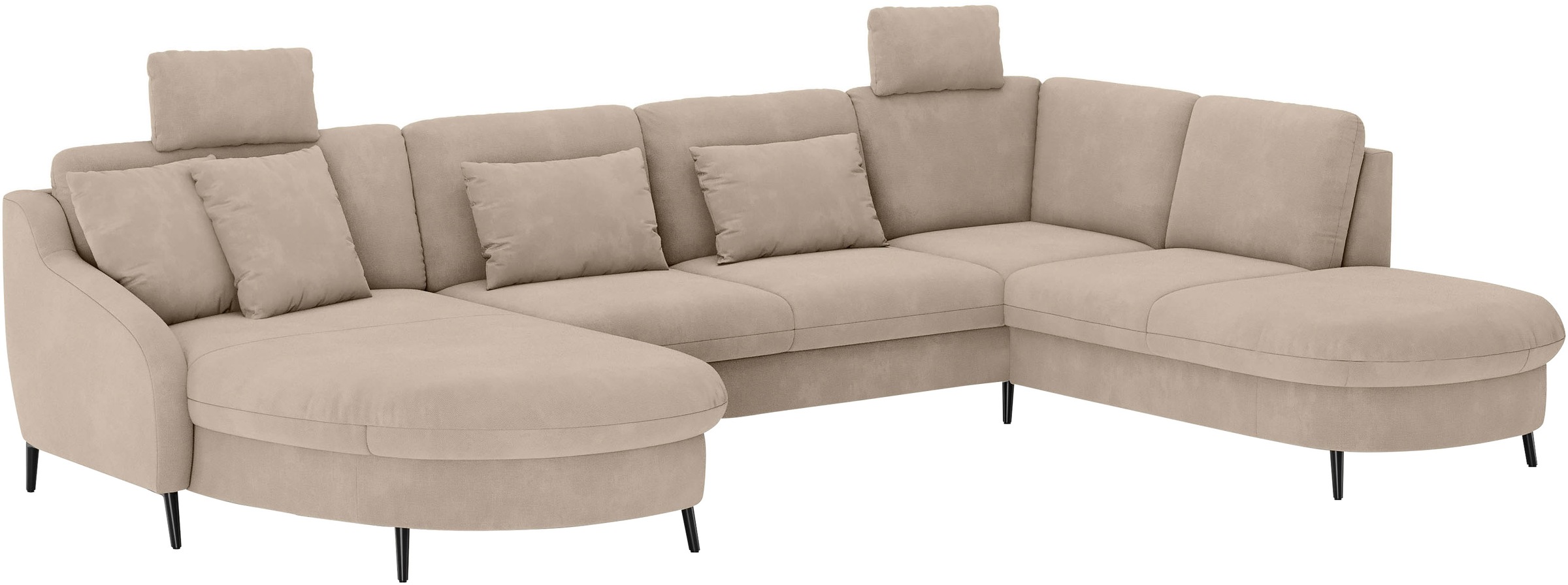 sit&more Wohnlandschaft »Soul U-Form«, wahlweise mit Bett und Bettkasten