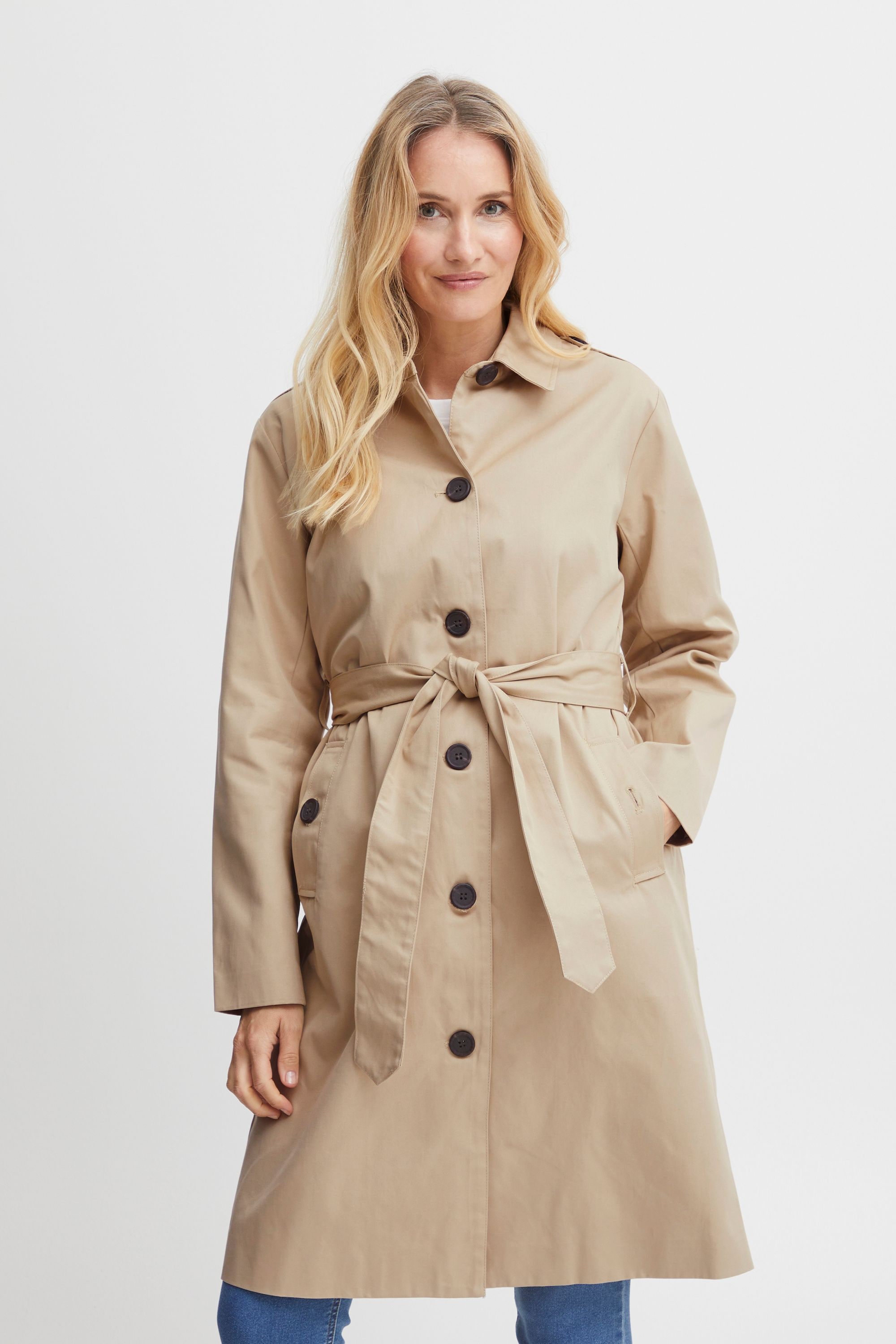 fransa Trenchcoat »Trenchcoat FRCassie«