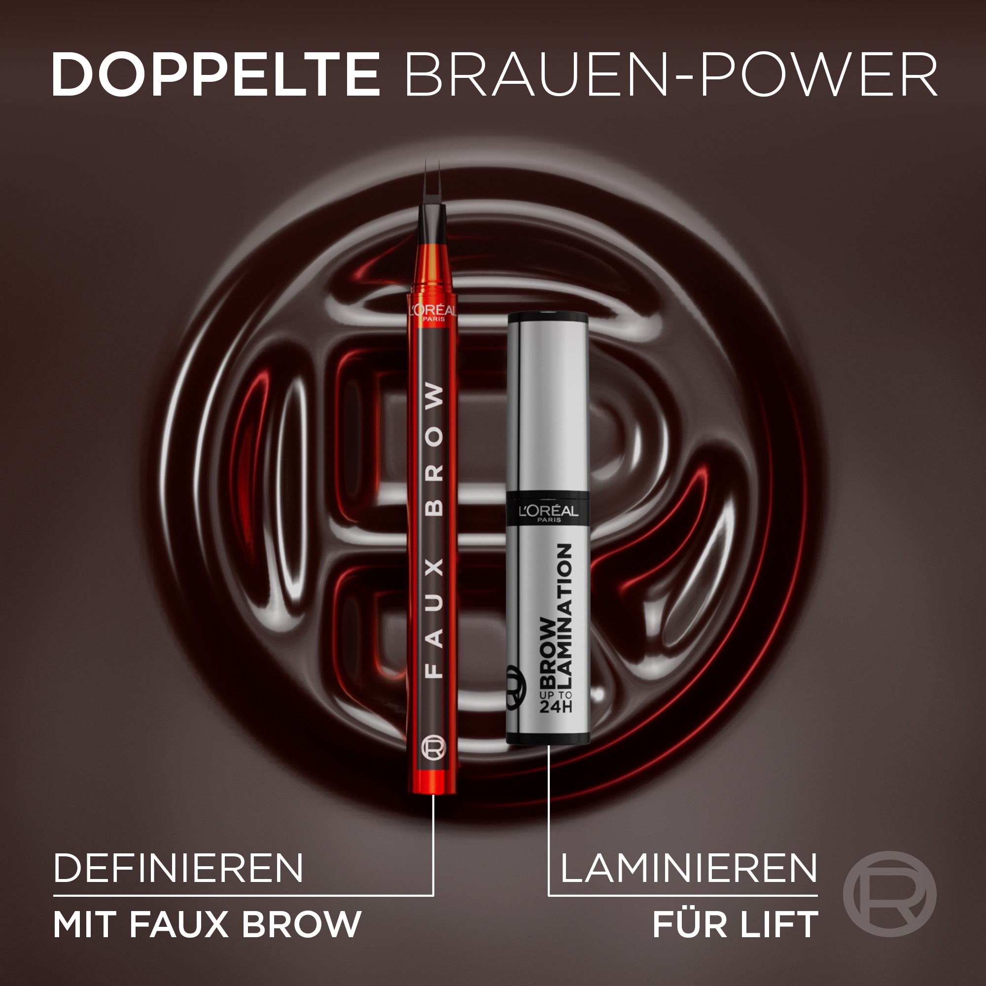 L'ORÉAL PARIS Augenbrauen-Stift »INFAILLIBLE BROWS FAUX BROW AUGENBRAUENSTIFT« für doppeltes Augenbrauenvolumen