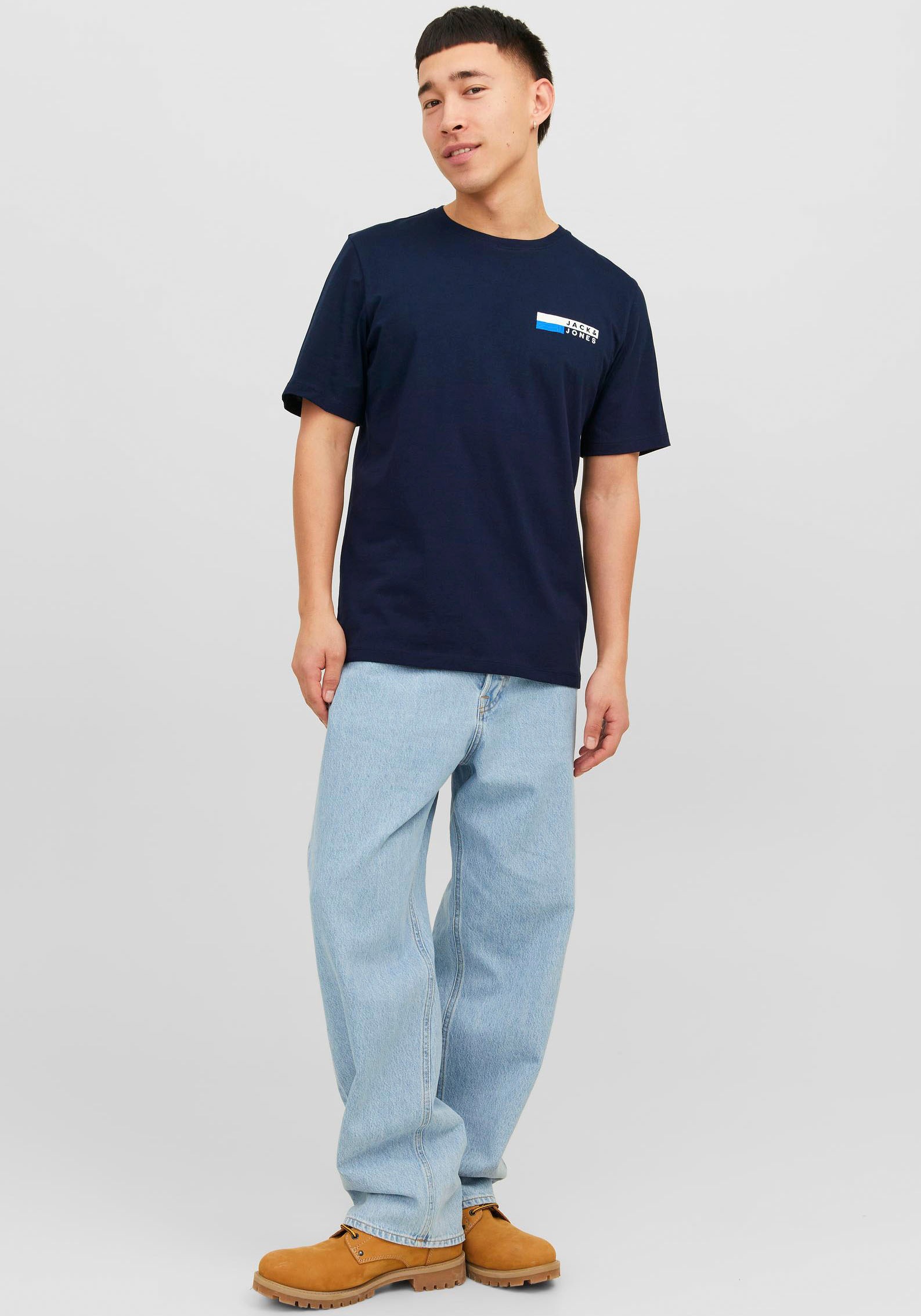 Jack & Jones Rundhalsshirt »JJECORP LOGO TEE PLAY SS O-NECK NOOS«