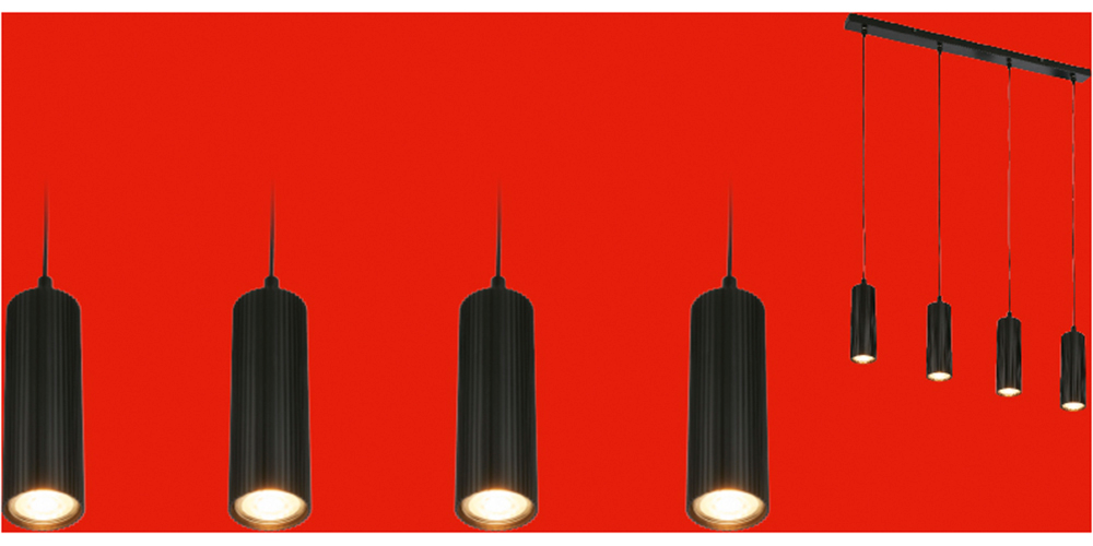 Briloner Leuchten LED Pendelleuchte »IDA« GU10 Länge 76cm, Esszimmer, Esstisch, Wohnzimmer