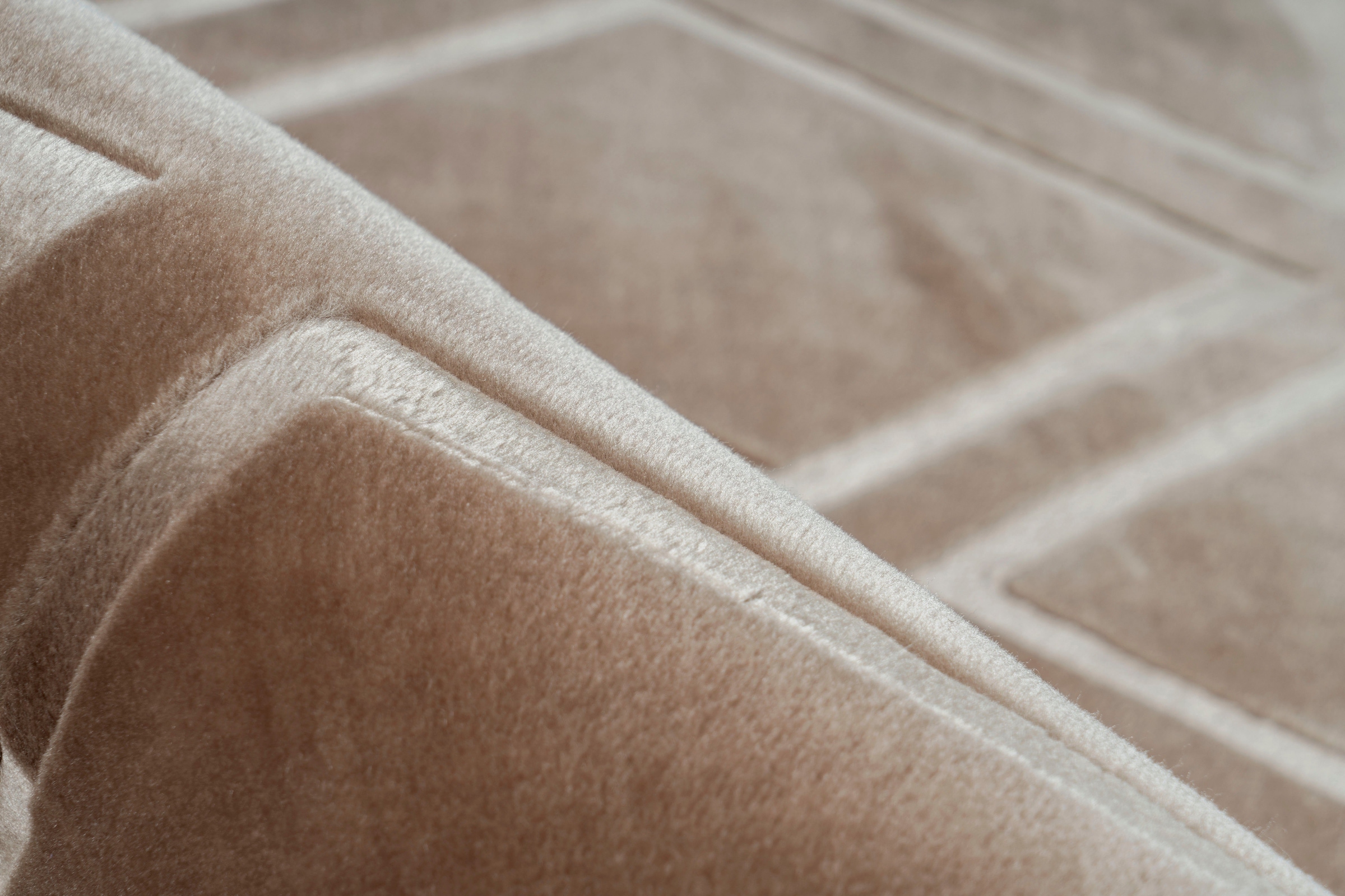 Leonique Teppich »Ledion«, weich Kurzflor, 3D-Effekt besonders rechteckig, Mikrofaser, durch