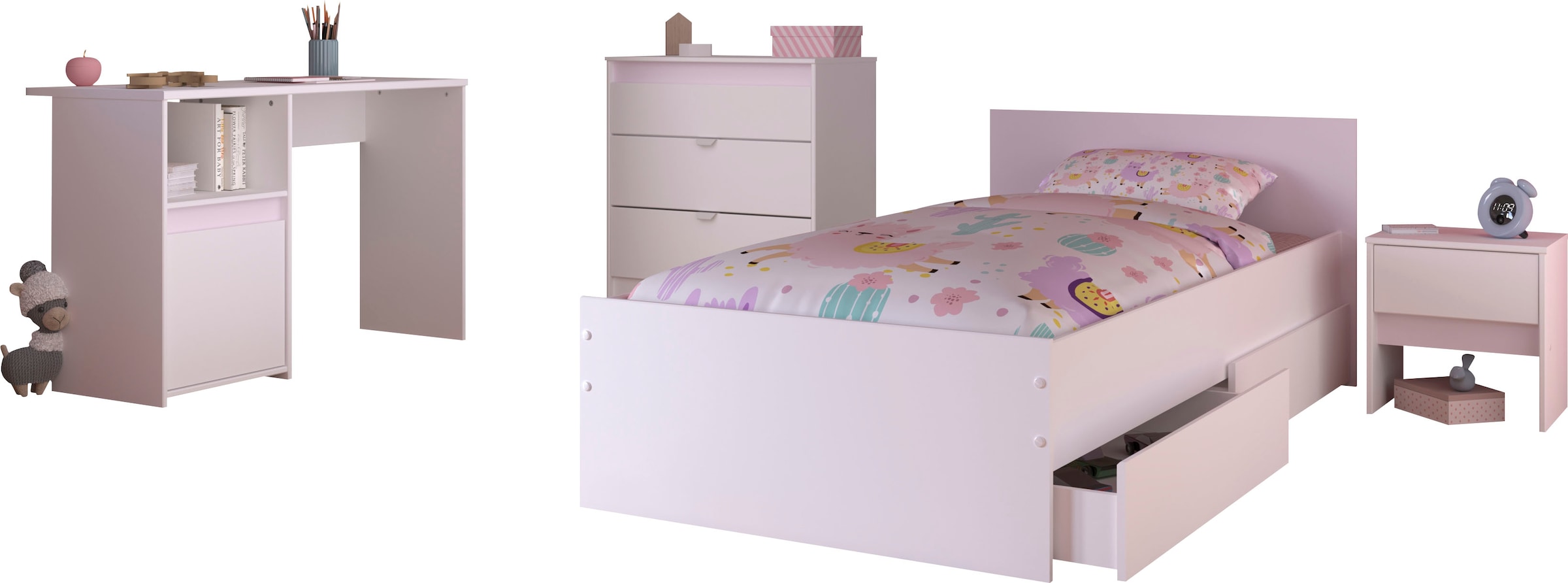 Parisot Jugendzimmer-Set »Pirouette«, (Set, 5 tlg.)