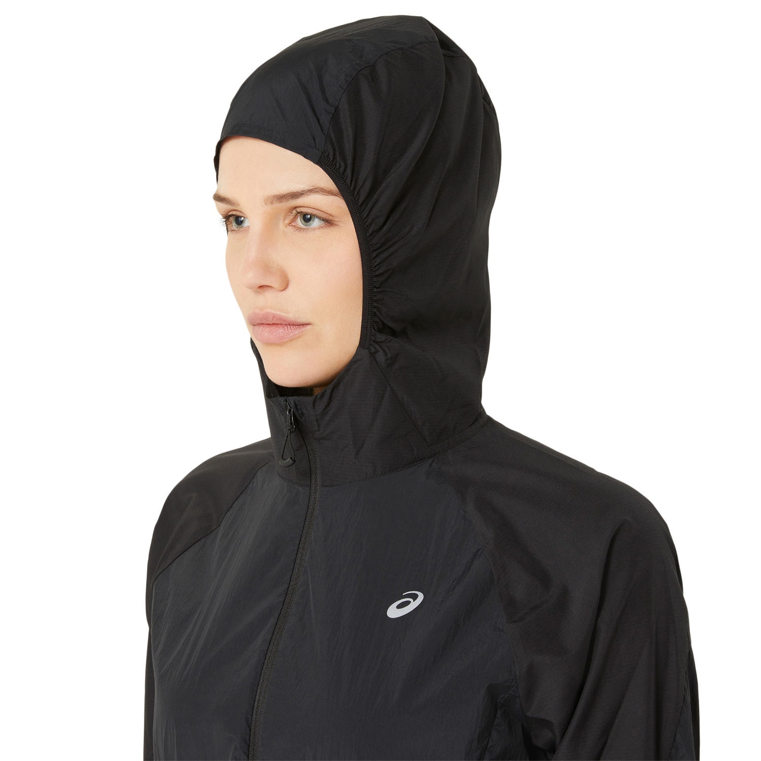 Asics Laufjacke »ROAD PACKABLE JACKET«, mit Kapuze