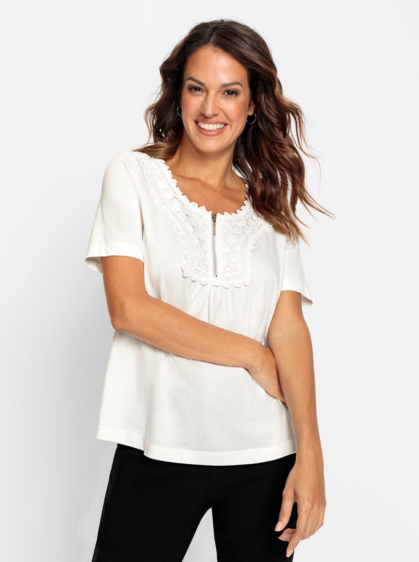 Inspirationen Kurzarmshirt »Kurzarm-Shirt« 1 Stk.