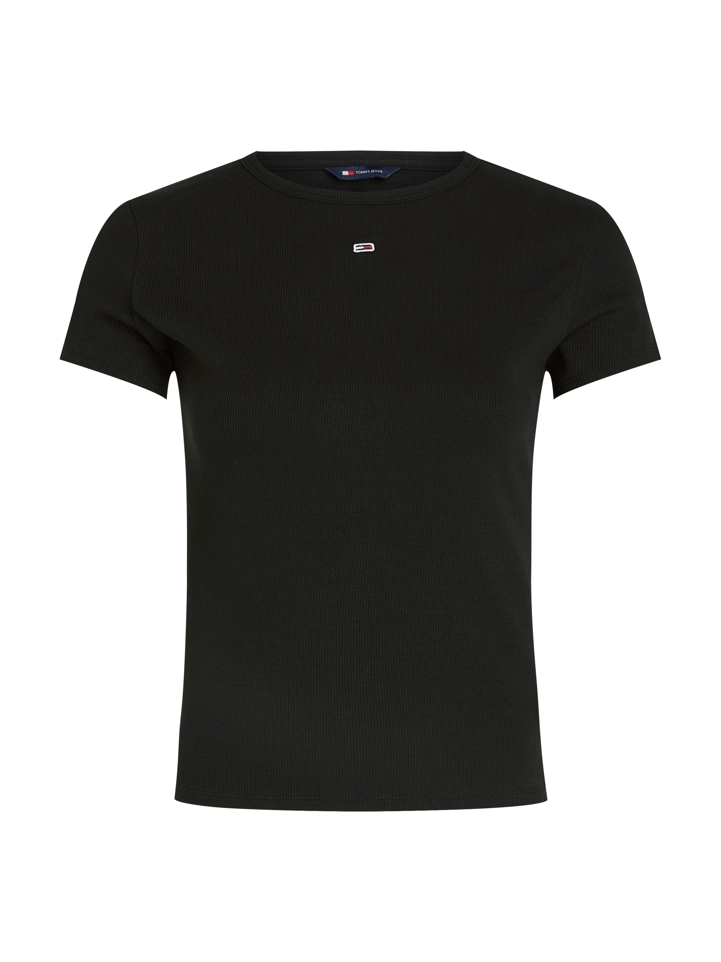 Tommy Jeans T-Shirt »TJW 2PACK SLIM ESSENTIAL RIB SS«, (Packung, 3 tlg., 2er-Pack), mit Logostickerei