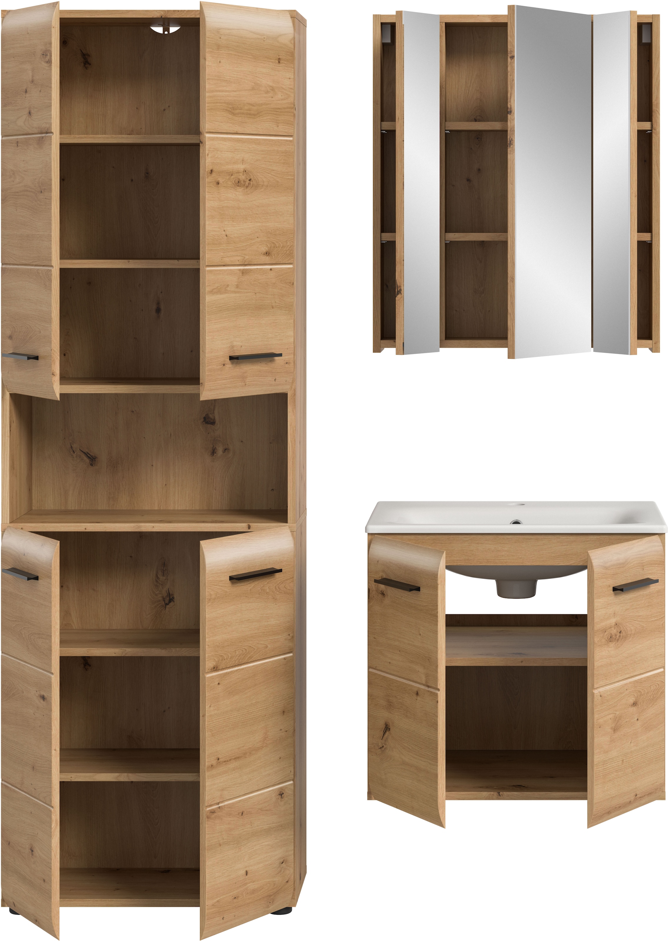 INOSIGN Badezimmer-Set Set, 4 Stk. tlg.