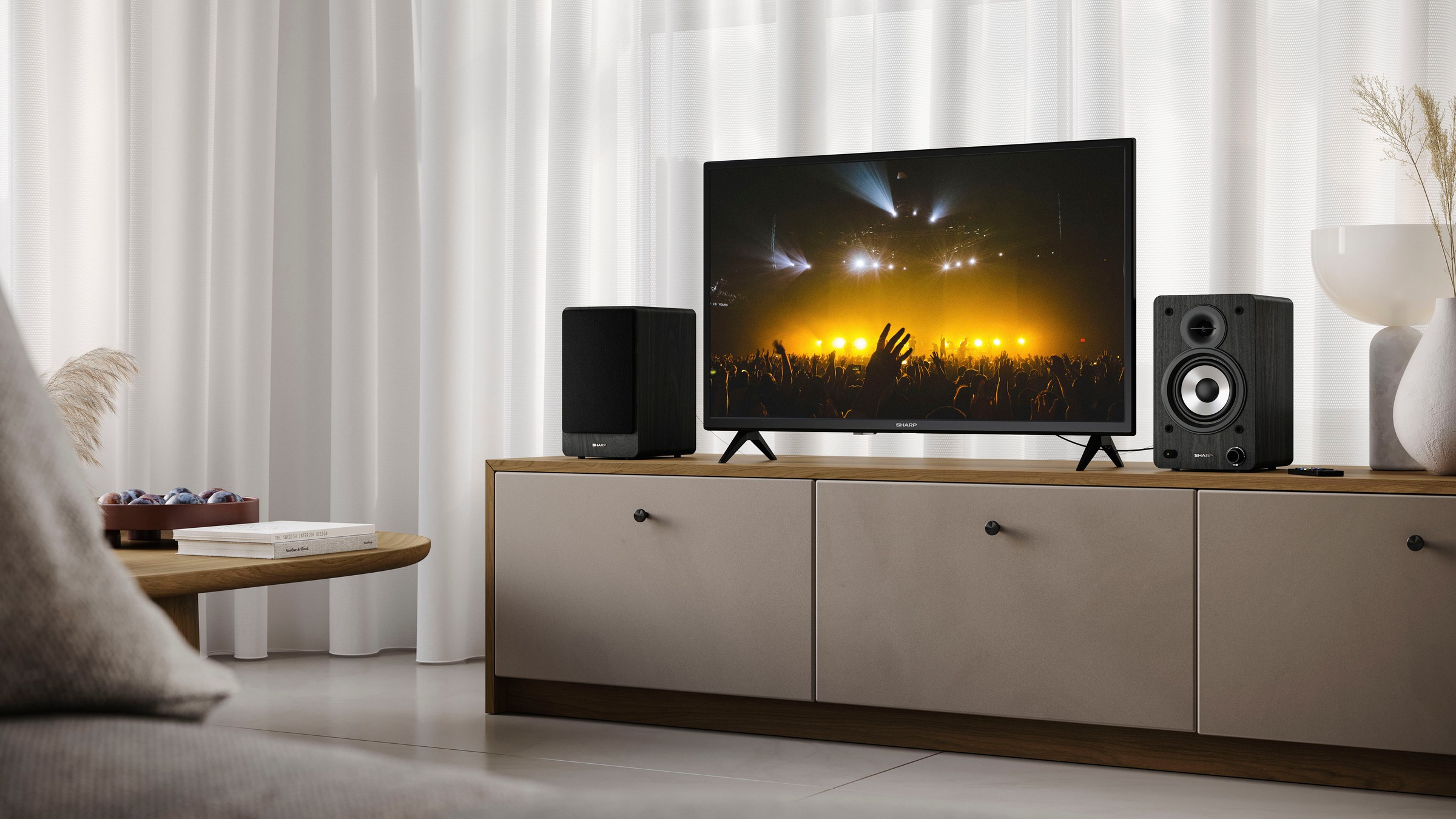 Sharp Lautsprecher »Regalboxen«