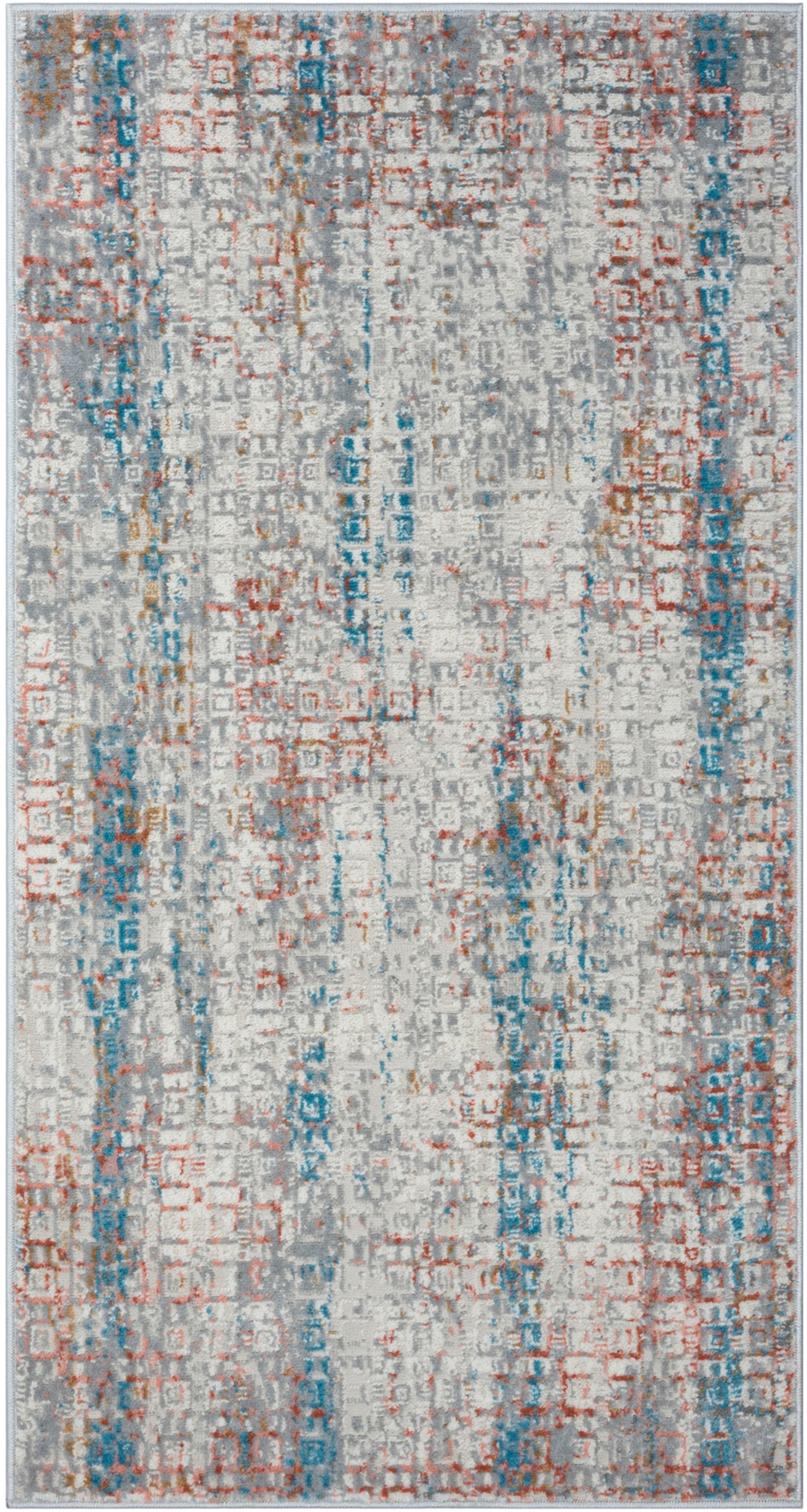 Myflair Möbel & Accessoires Teppich »My Look« rechteckig 8 mm Höhe Kurzflor, Ethno-Design, besonders weich durch Microfaser