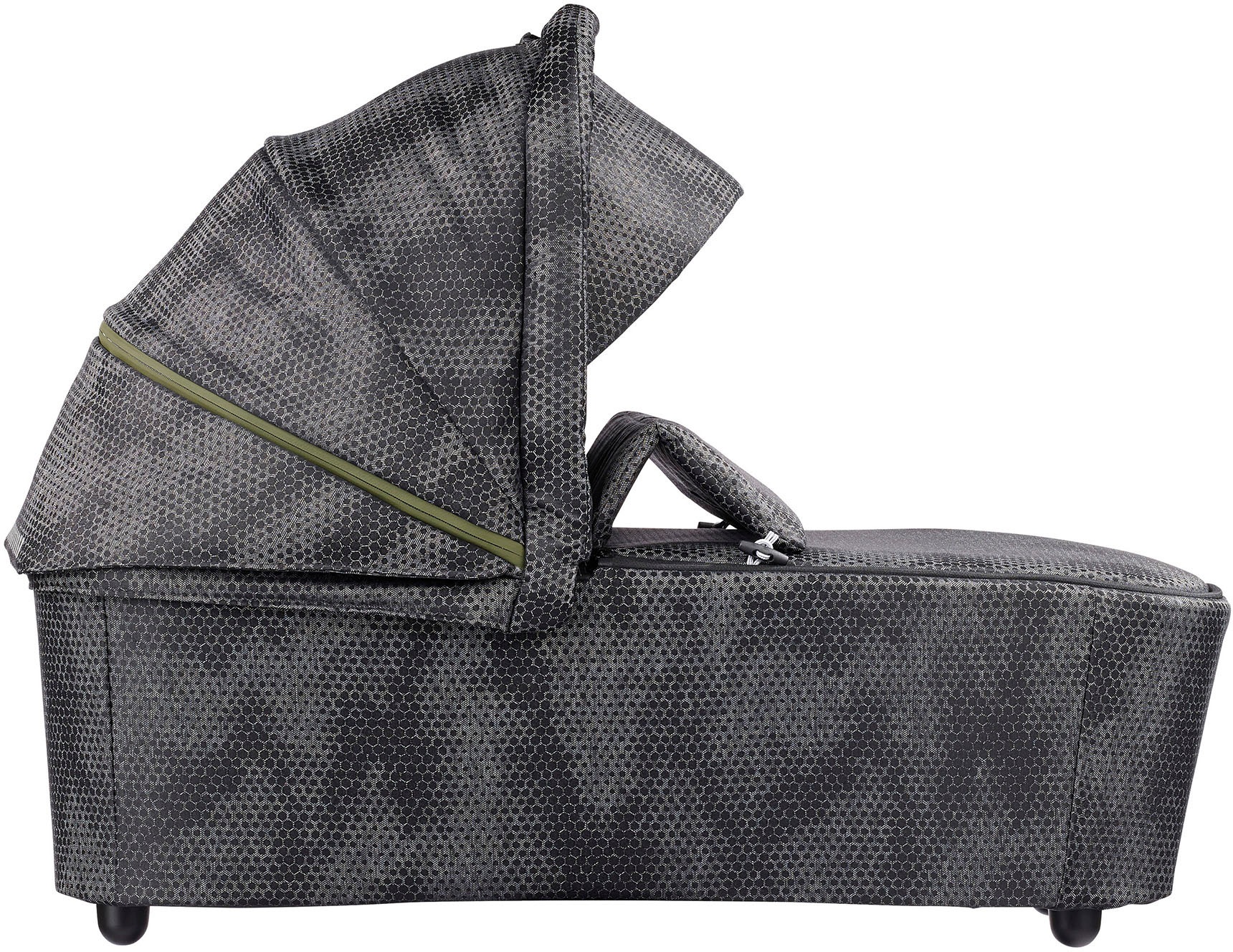 Gesslein Kombi-Kinderwagen »FX4 Soft+ mit Aufsatz Classic schwarz/schwarz, schwarzgrau«, mit Babywanne Cx3 und Babyschalenadapter
