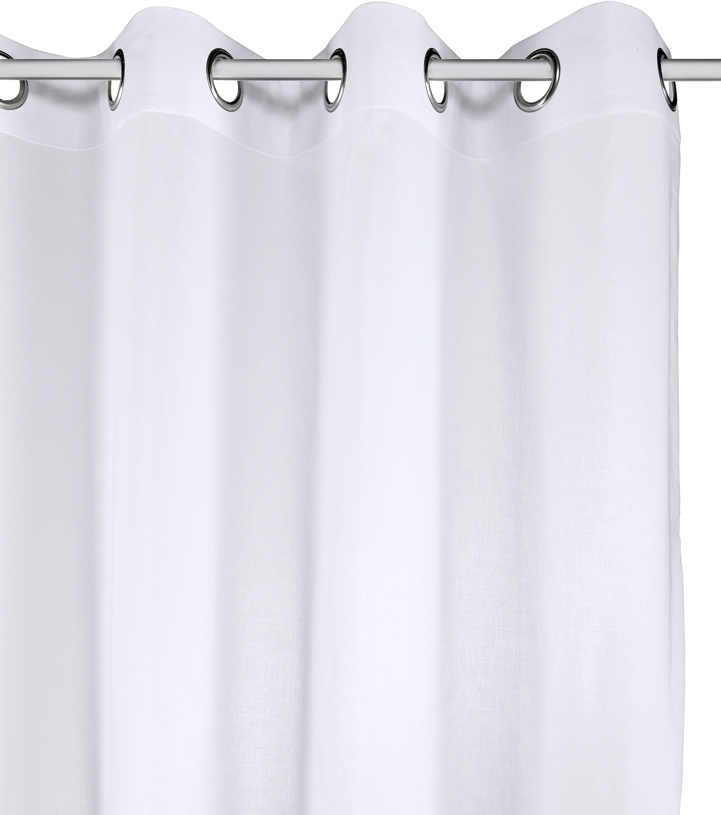 Bruno Banani Gardine »Nevalla«, (1 St.), modern, Farbverlauf, Wohnzimmer, Schlafzimmer, halbtransparent