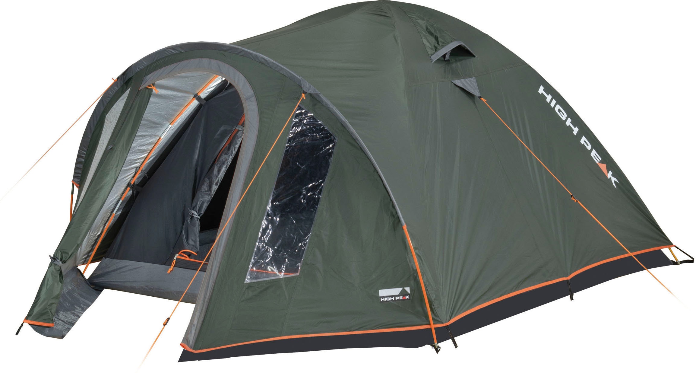 High Peak Kuppelzelt "Zelt Nevada 2.1" 2 Personen Bodenventilation - Advanced Low Vent System