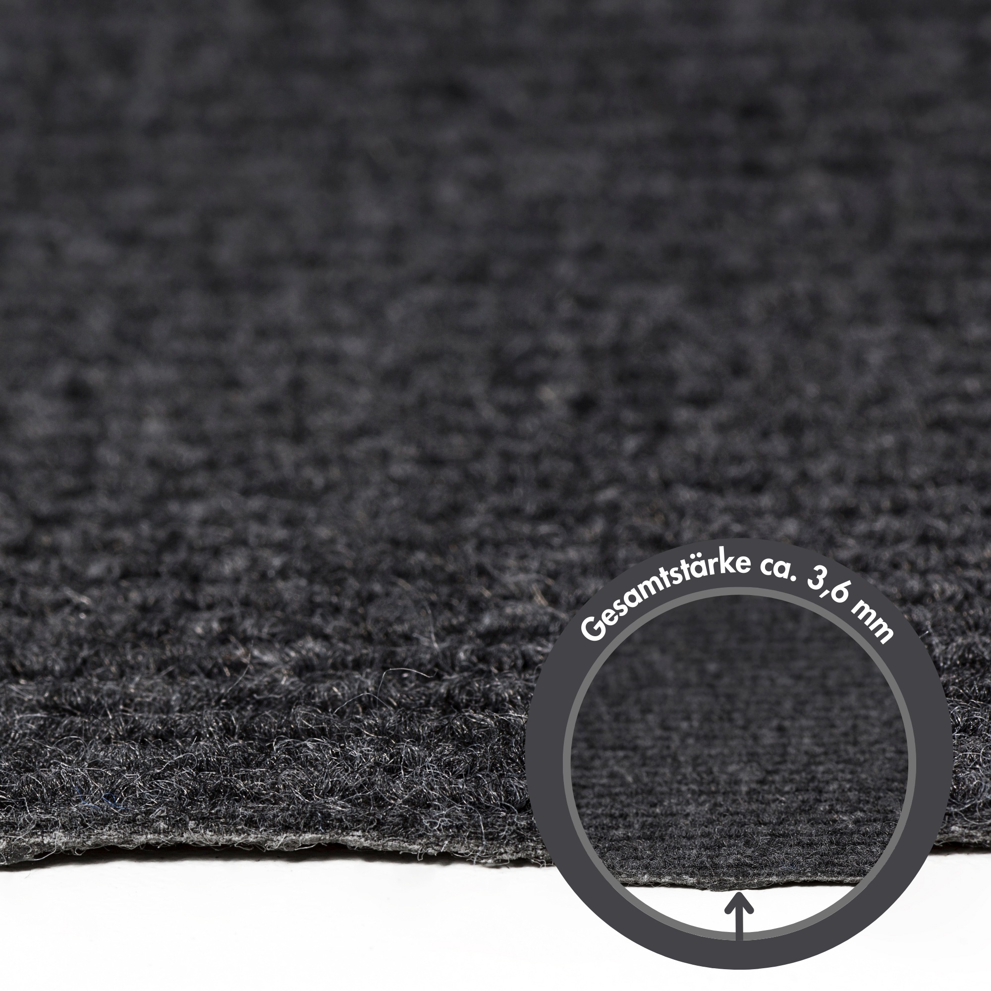 Andiamo Stufenmatte »Paris, Made in Poland« halbrund 2 mm Höhe selbstklebend, 15 Stück in einem Set