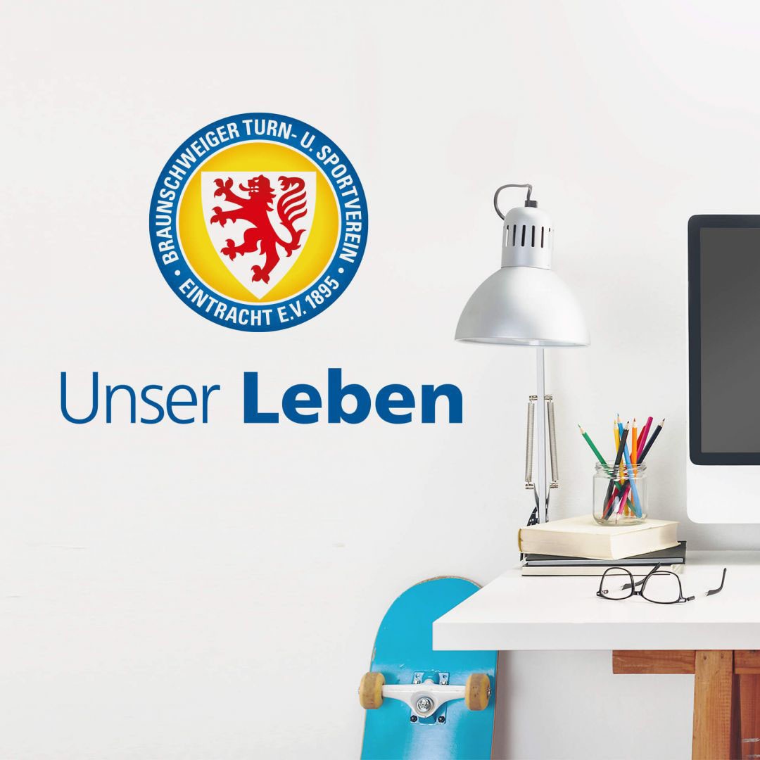 Wall-Art Wandtattoo »Eintracht Braunschweig Leben«, (1 St.) auf Rechnung  kaufen