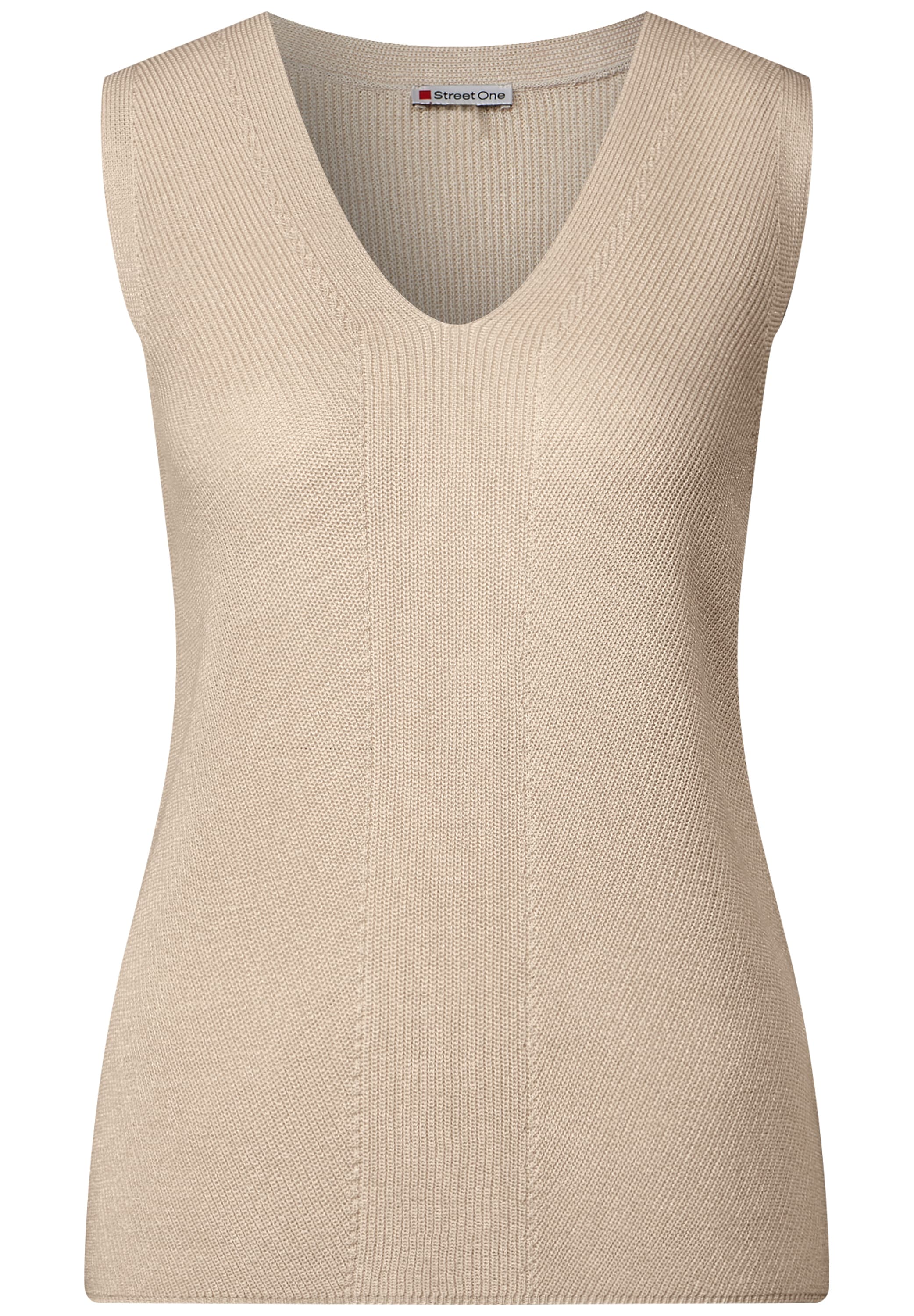 STREET ONE Stricktop, mit V-Ausschnitt
