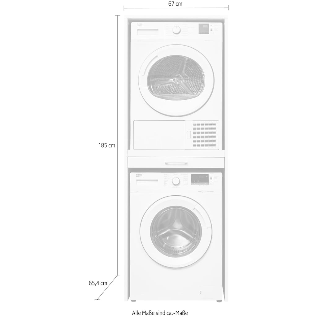 WASHTOWER Waschmaschinenumbauschrank »Washtower«