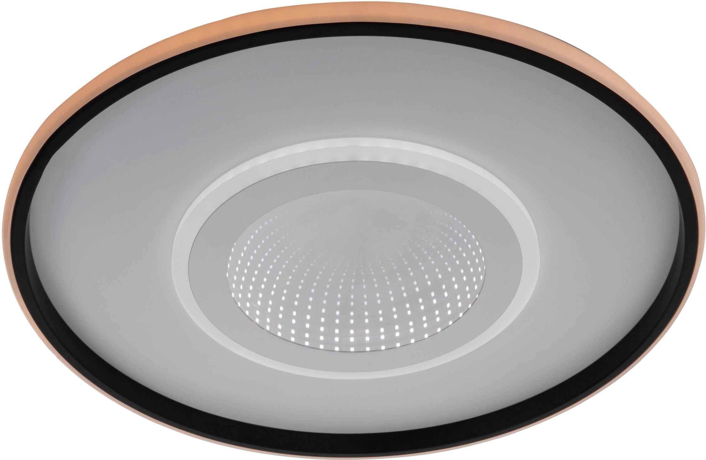 my home LED Deckenleuchte »Mona Deckenlampe mit Infinity 3D Effekt«, 1 flammig, Leuchtmittel LED-Board | LED fest integriert, D: 50cm, dimmbar, inkl. Memory, CCT, Fernbedienung, 40W, Tunnel Mirror