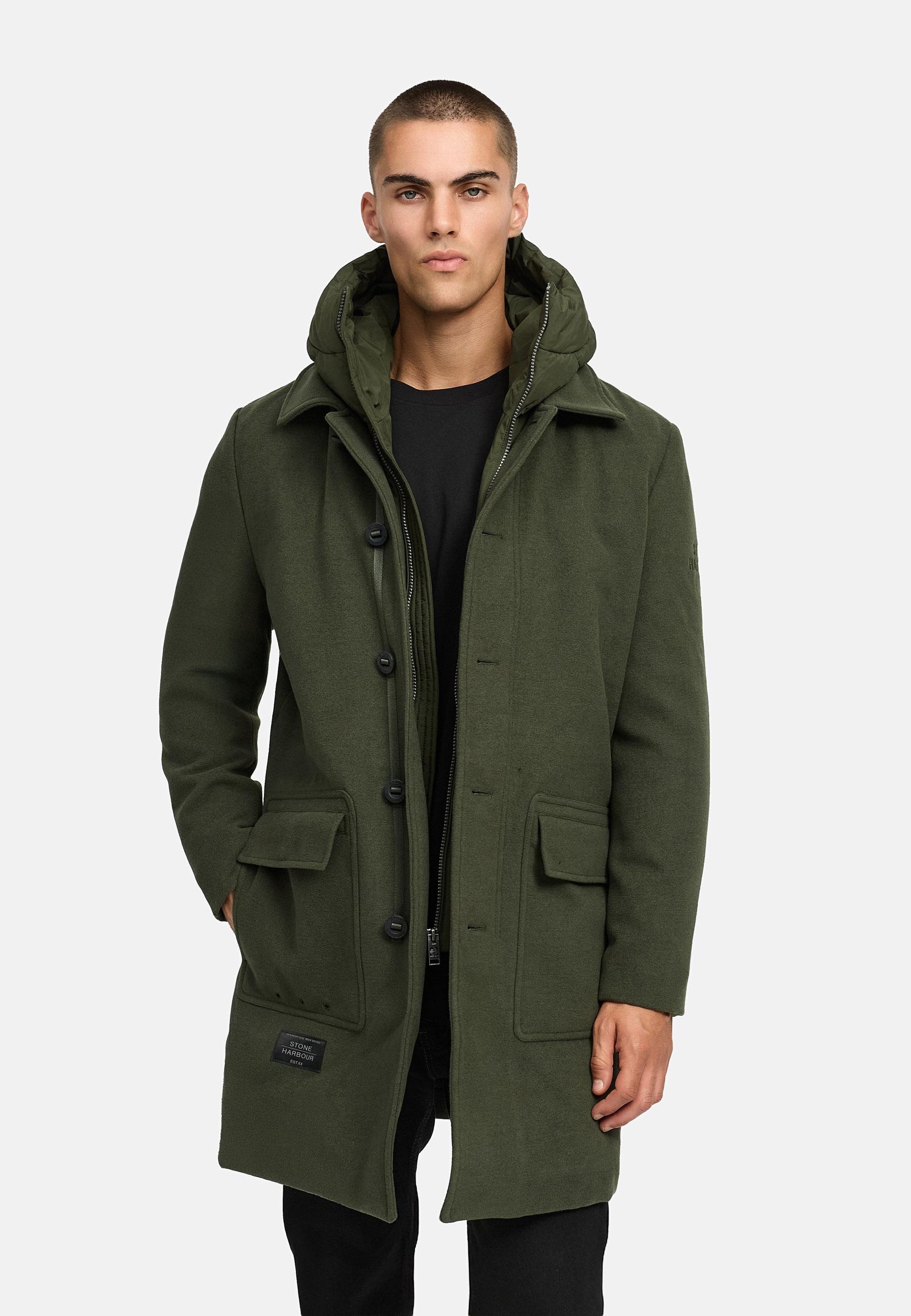 Stone Harbour Trenchcoat »Wollmantel Thiagoo XX«
