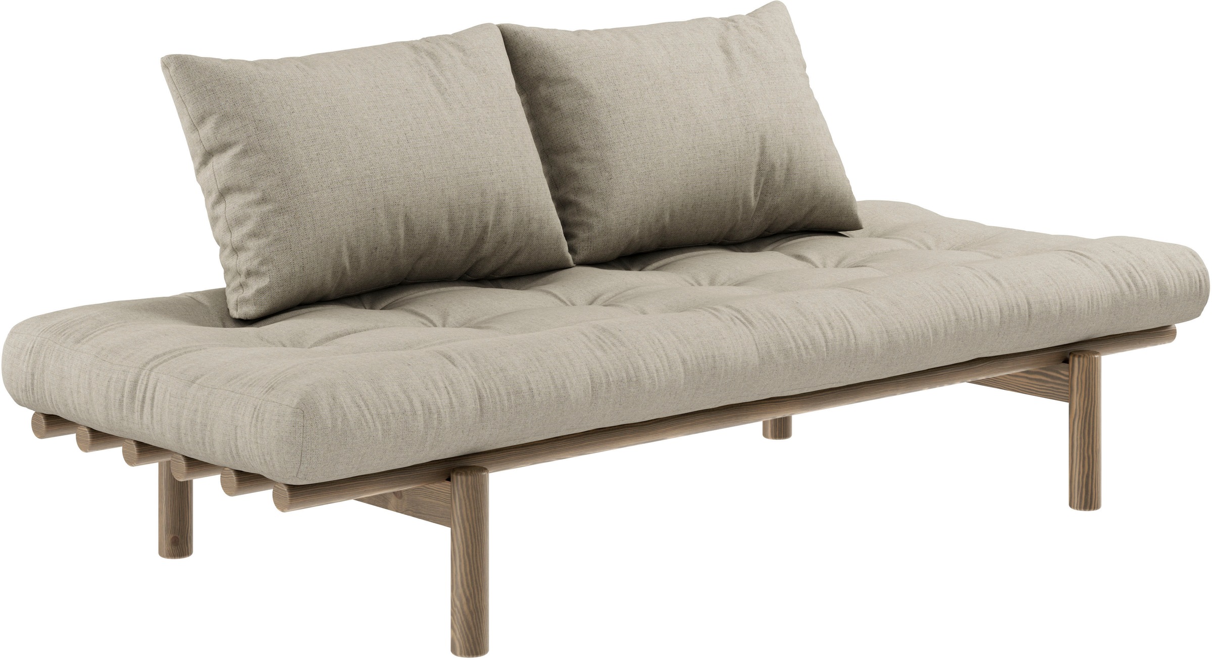 Karup Design Daybett »Pace«, (Set, 2 tlg.), aus massiven Kiefernholz, inkl. Futonmatratze