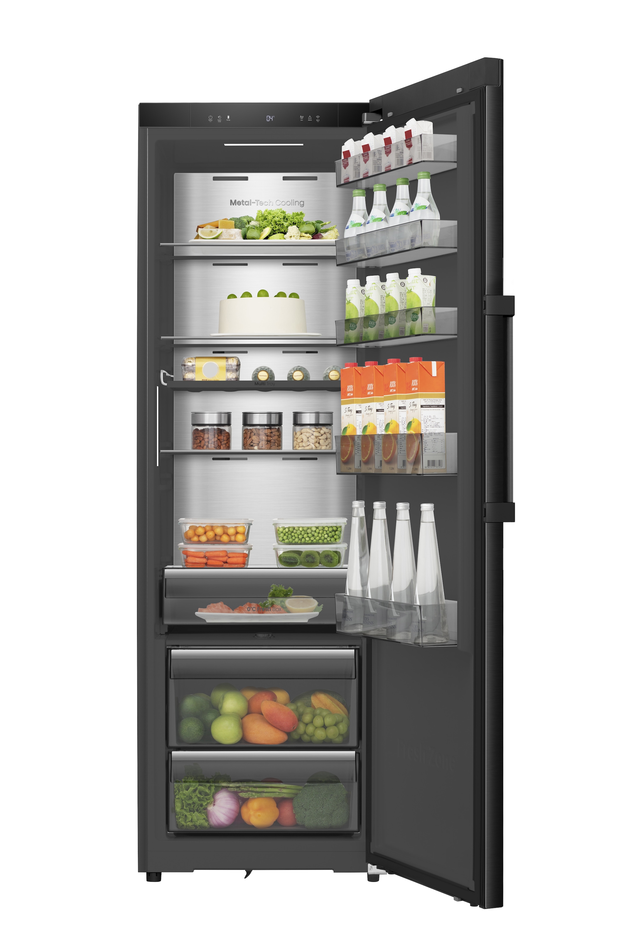 Hisense Kühlschrank »RL5K370GSFC1« 185,6 cm hoch 59,5 cm breit MetalCooling