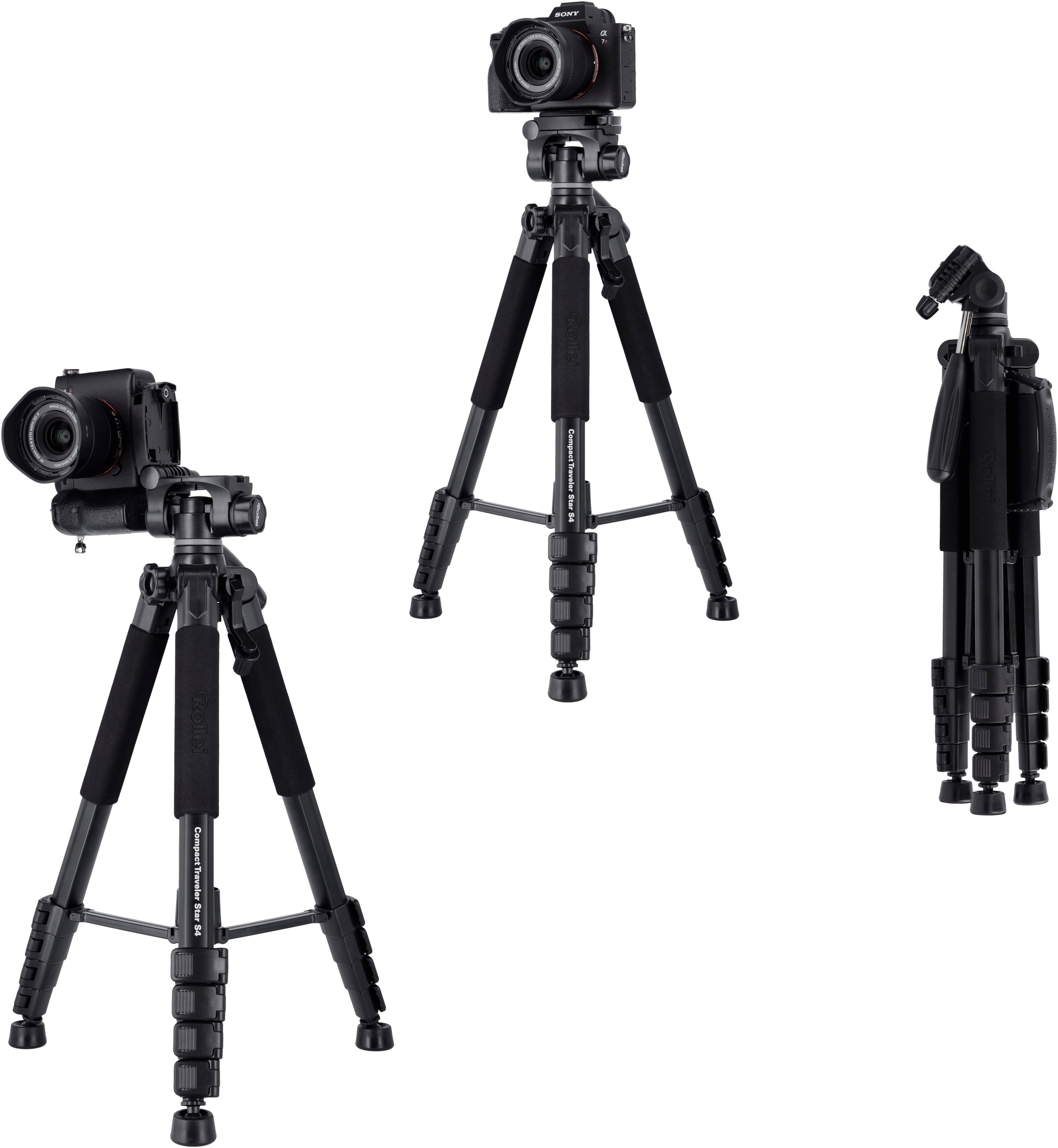 Rollei Kamerastativ »Compact Traveler Star S4«
