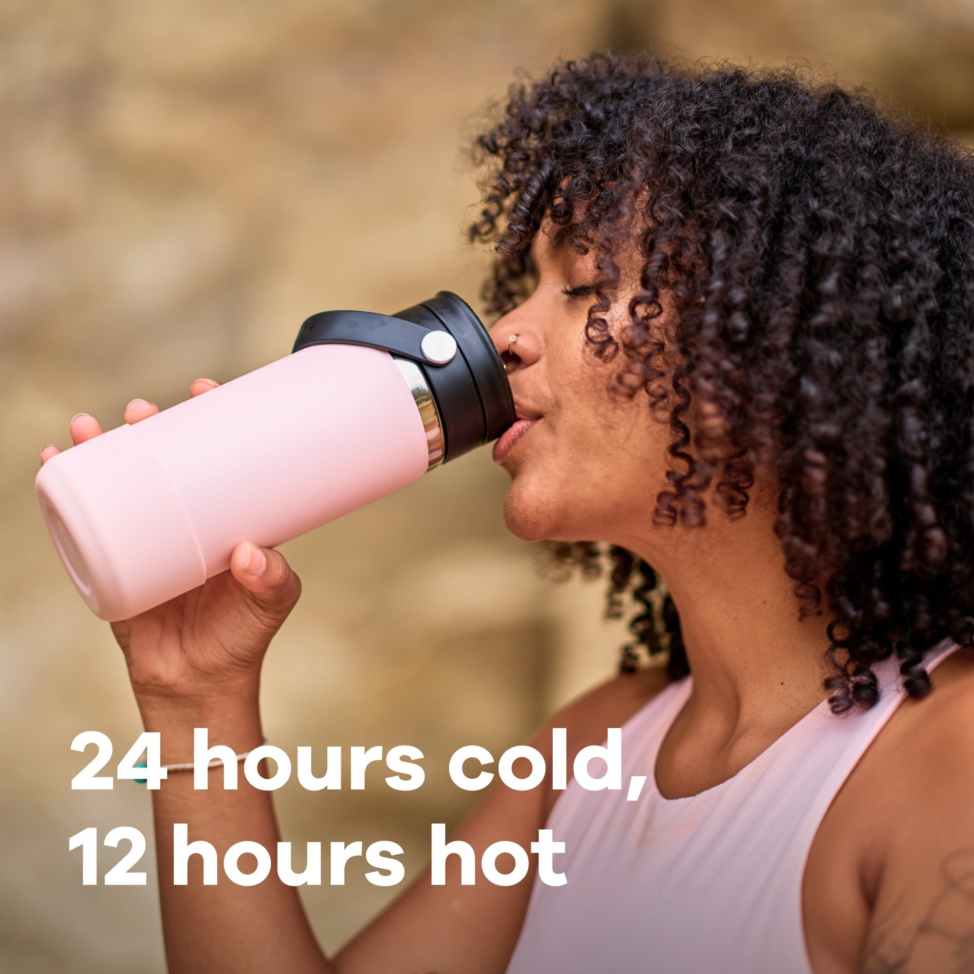 Hydro Flask Thermobecher »20 Oz Wide Flex SIP Lid« Hochwertiger 18/8 Edelstahl