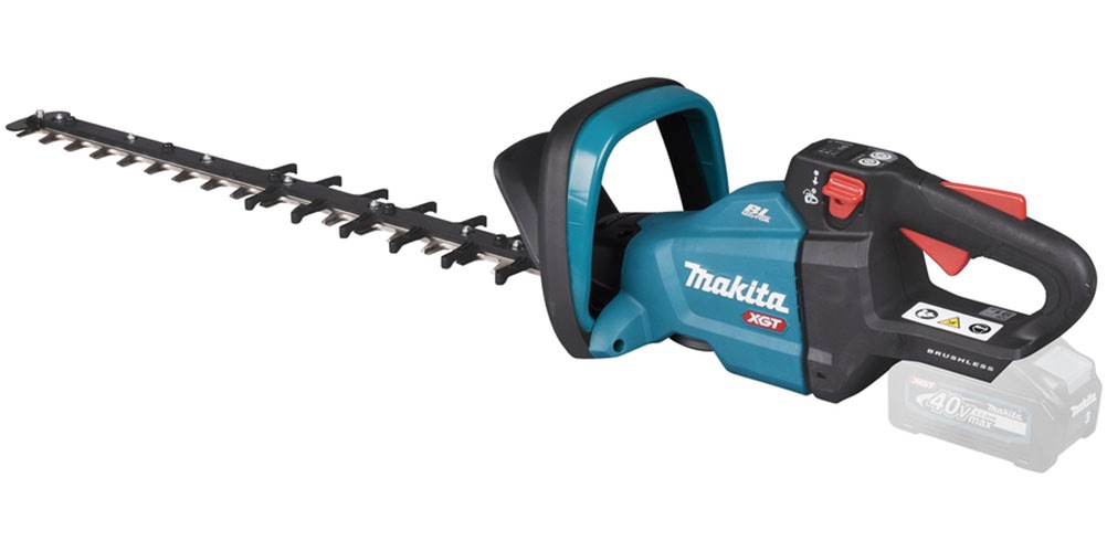 Makita Akku-Heckenschere »»UH006GZ« XGT, 40V max., 60 cm, 25 mm, ohne Akku und Ladegerät« ()  bürstenlos, für dicke Zweige bis Ø25mm, dreiseitig geschliffen