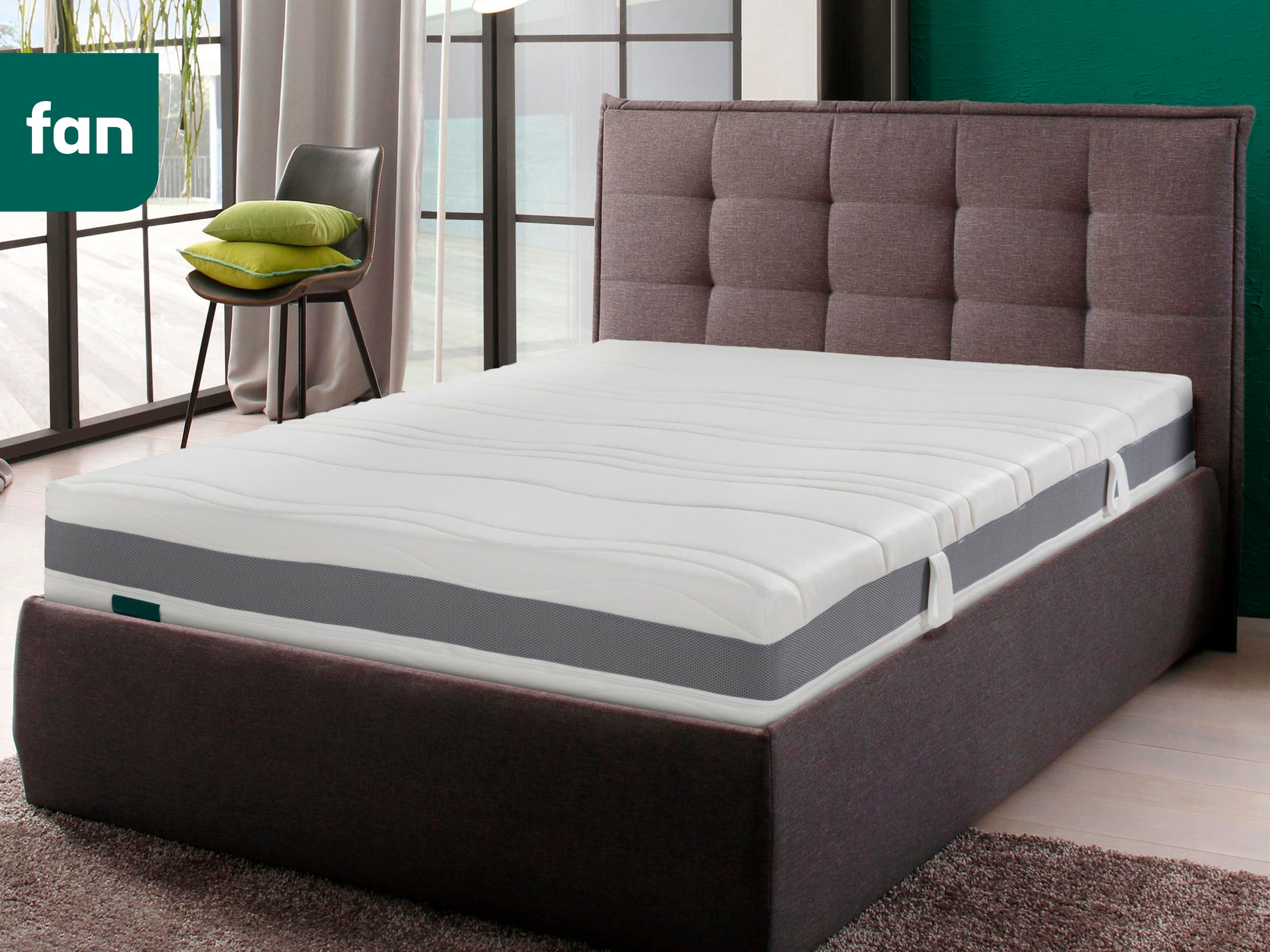 f.a.n. Schlafkomfort Taschenfederkernmatratze »ProVita First Class T- BESTSELLER-Matratze, Top-Preis/Leistung«, 24 cm cm hoch, 1034 Federn, (1 St.), Matratze in 90x200 cm, 140x200 cm