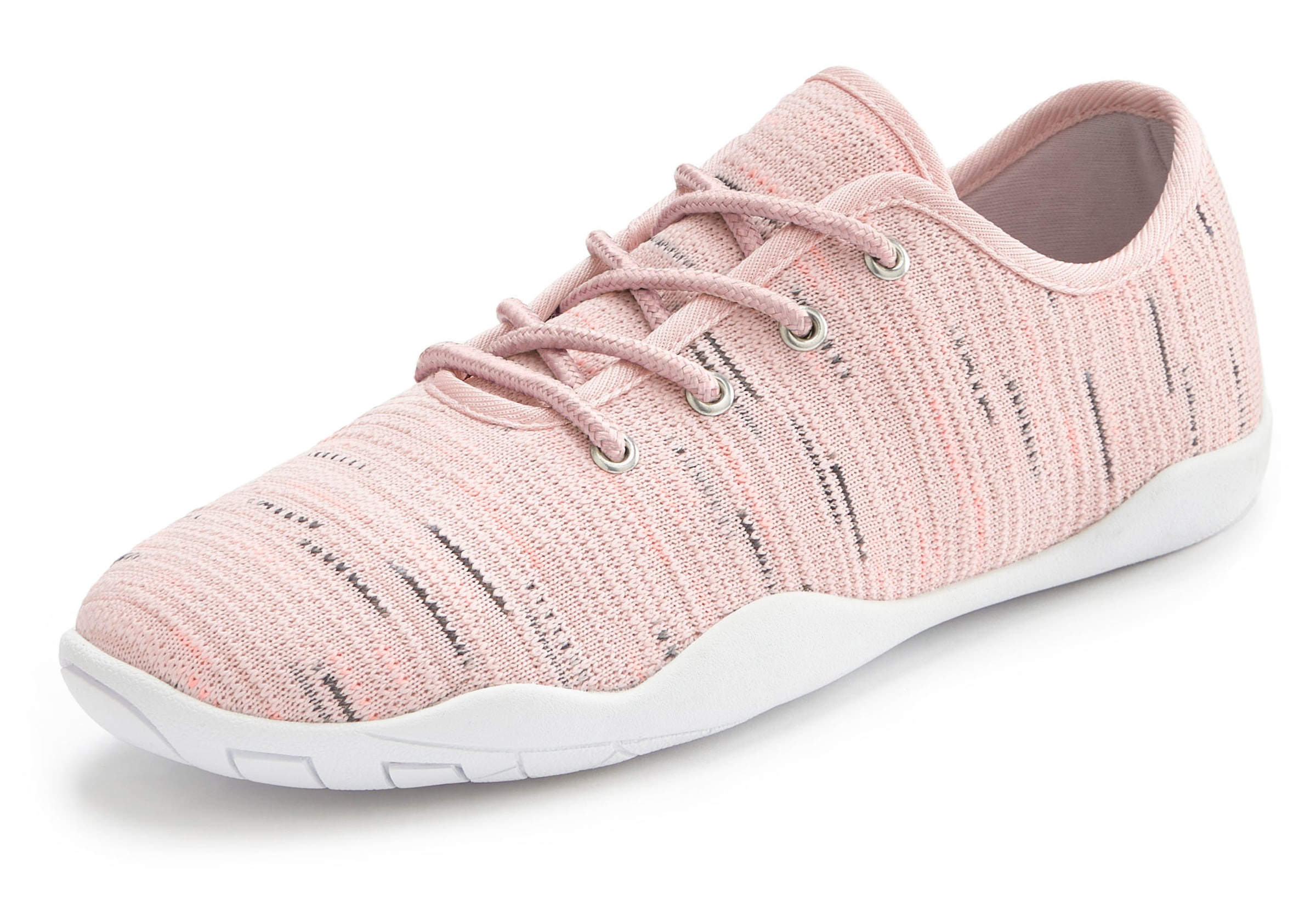 LASCANA Sneaker, Freizeitschuh, Halbschuh, Slipper superleicht, ultraflache Sohle VEGAN
