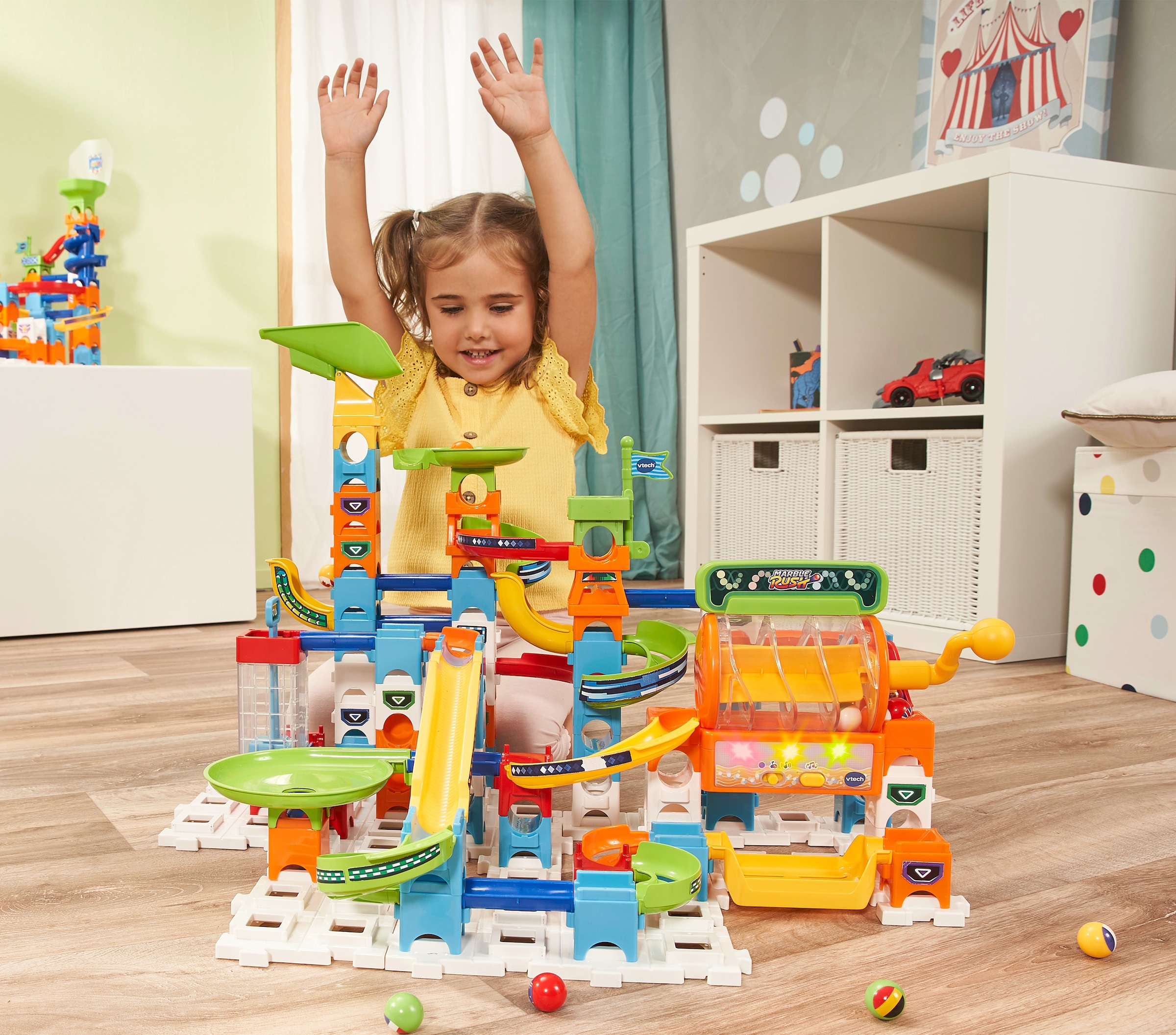 Vtech® Kugelbahn »Marble Rush - Super Action Set L100 E«