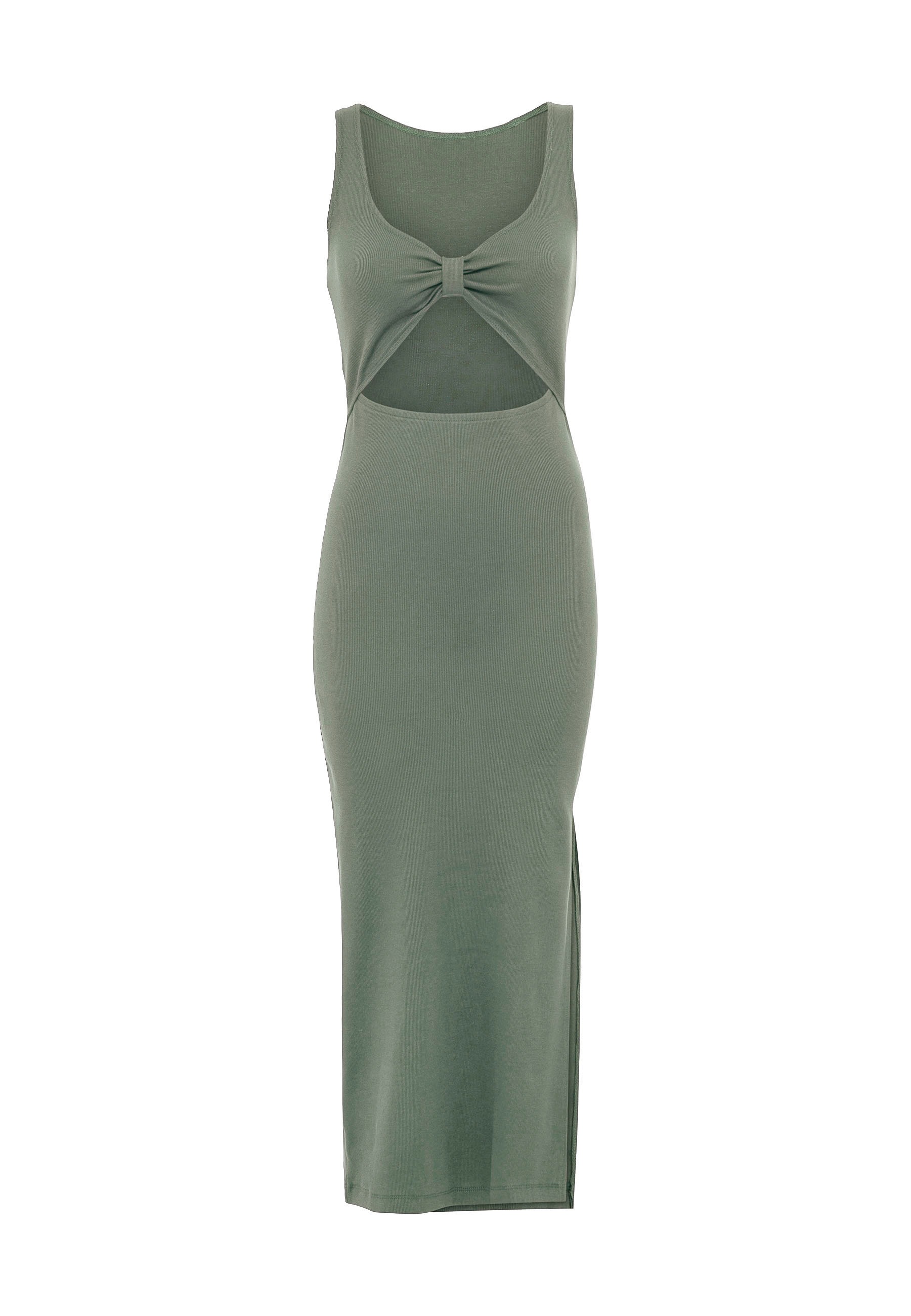 LSCN by LASCANA Midikleid, aus weicher Rippware
