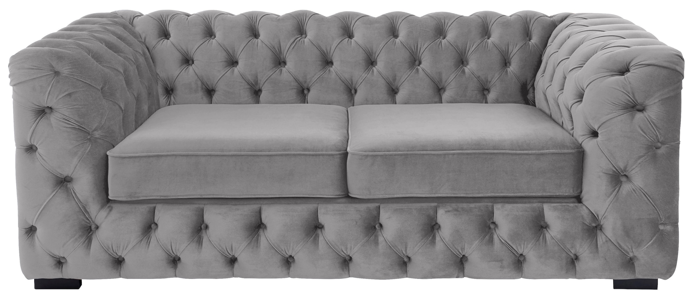 Chesterfield-Sofa »Kalina«, mit klassischer Chesterfield-Knopfheftung